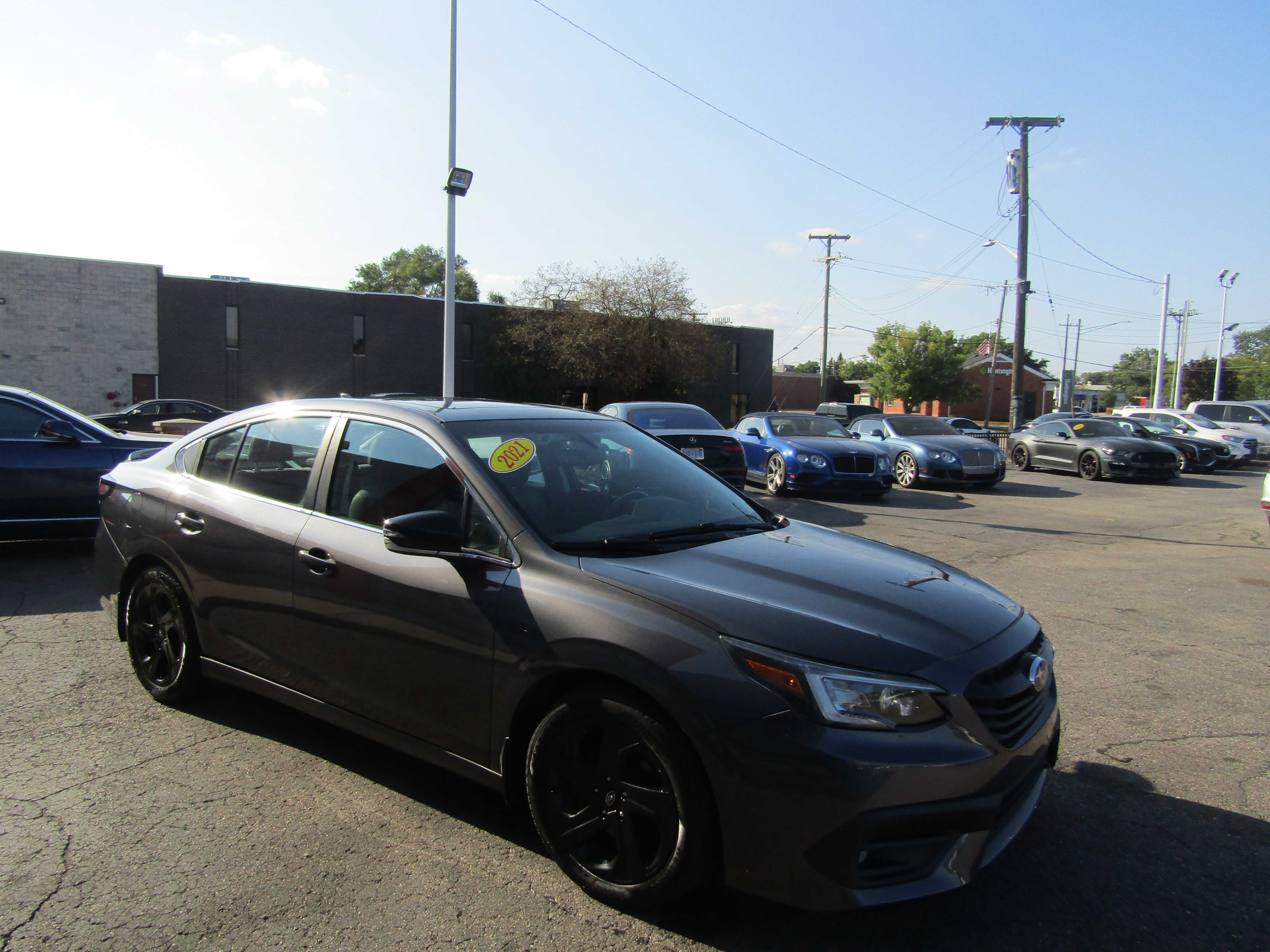 GRAY, 2021 SUBARU LEGACY Thumnail Image 4