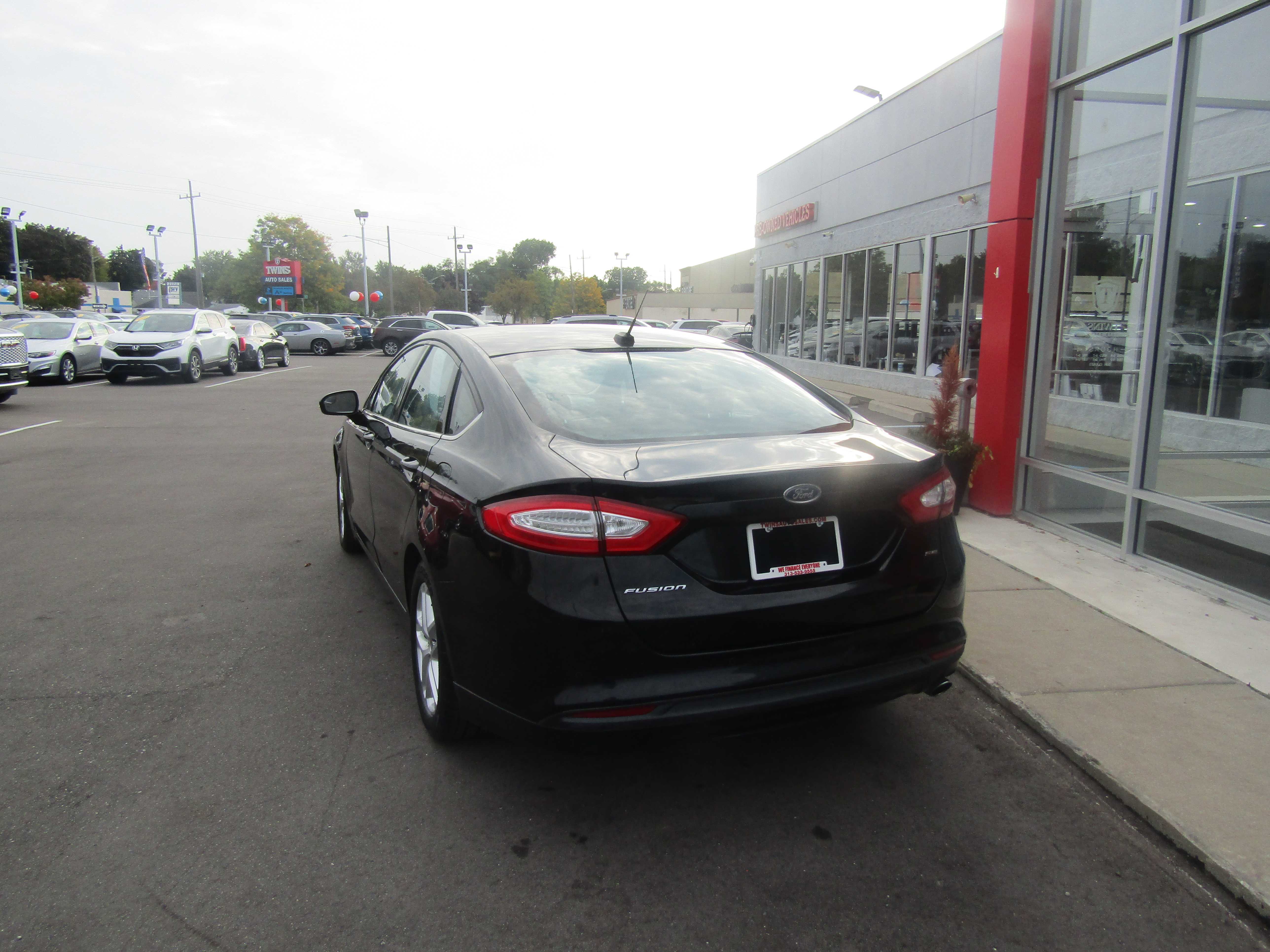 BLACK, 2016 FORD FUSION Thumnail Image 3