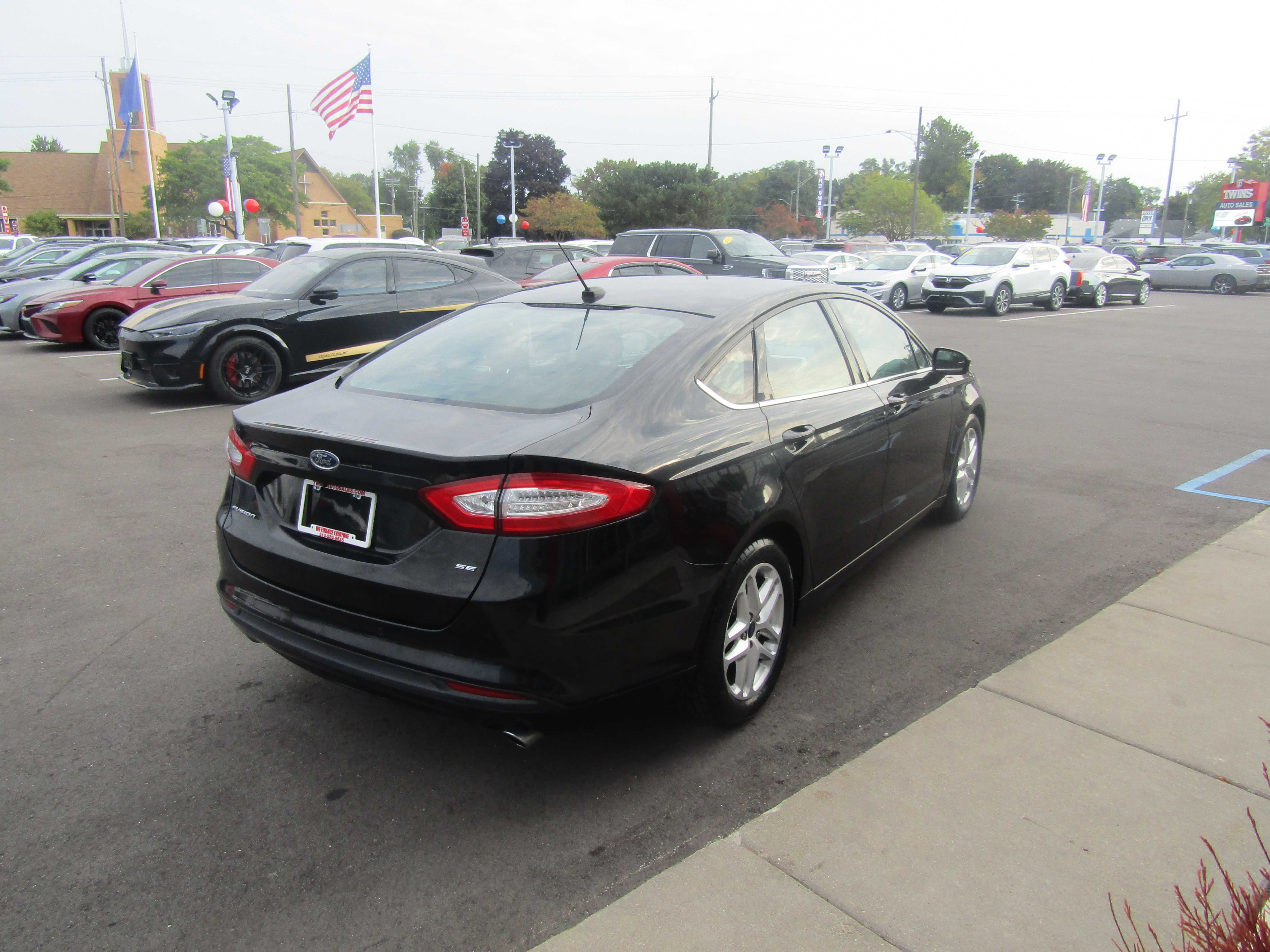 BLACK, 2016 FORD FUSION Thumnail Image 4