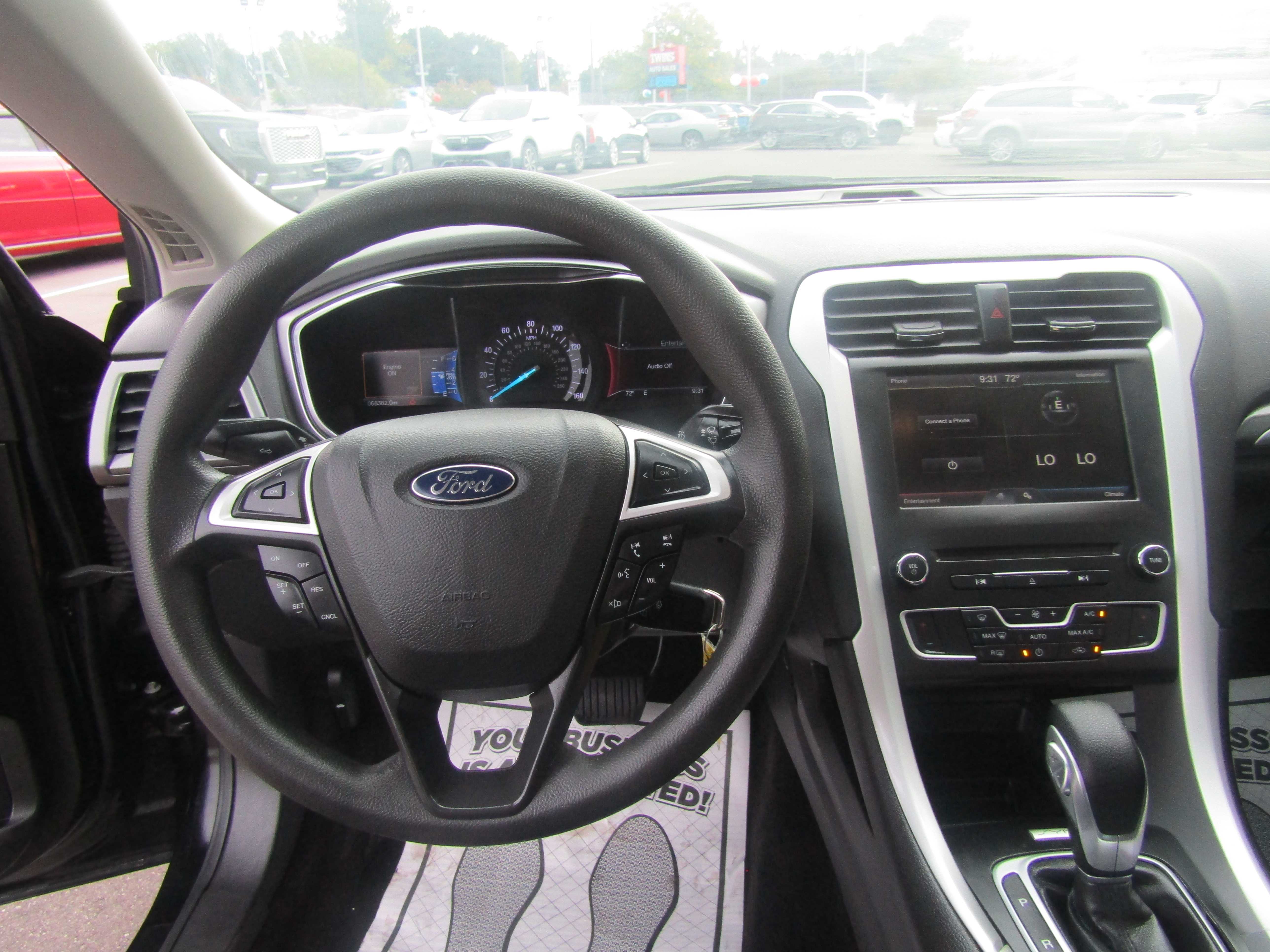 BLACK, 2016 FORD FUSION Thumnail Image 19