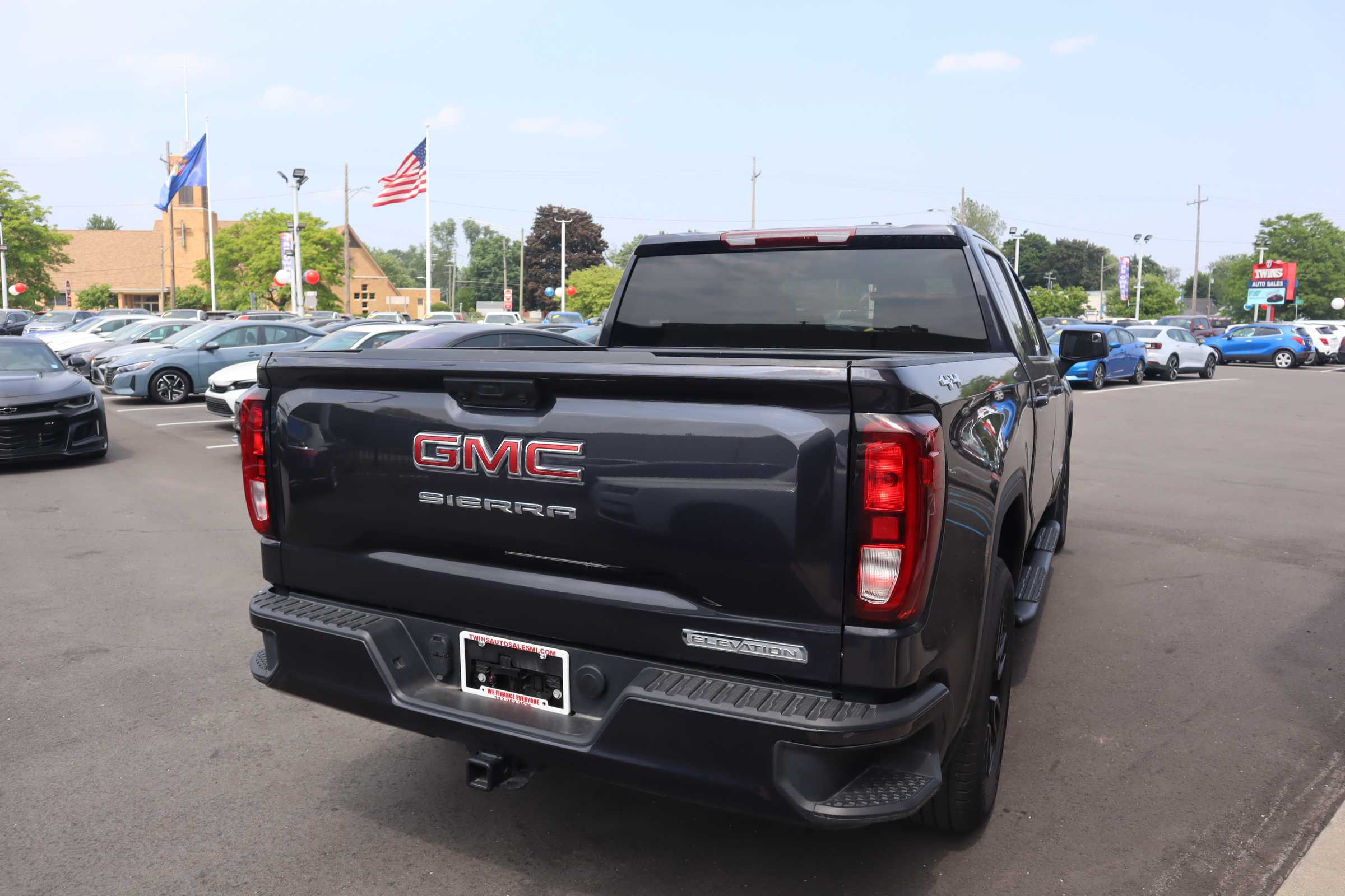 BLACK, 2024 GMC SIERRA 1500 CREW CAB Thumnail Image 3