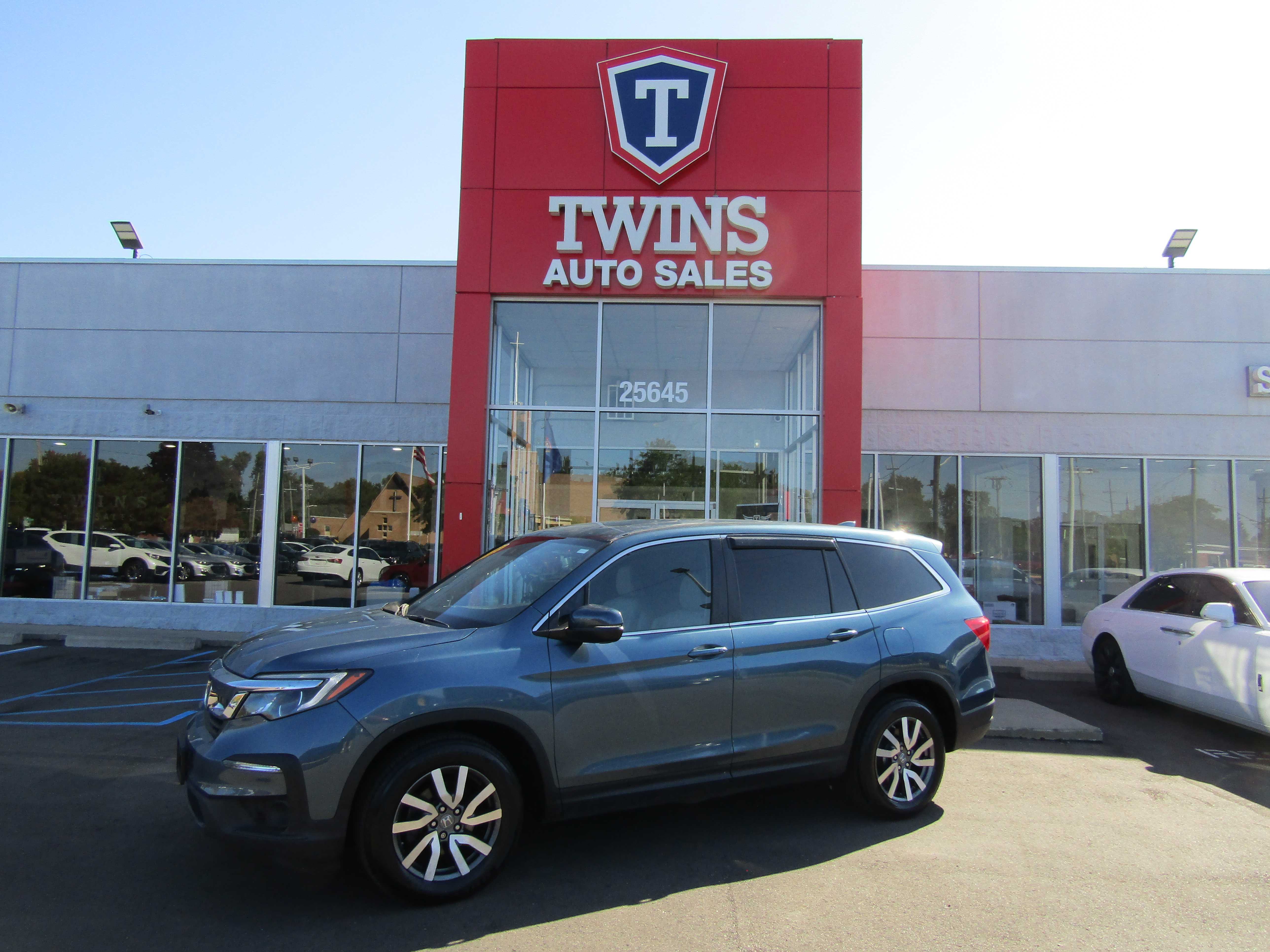 BLUE, 2019 HONDA PILOT Image 