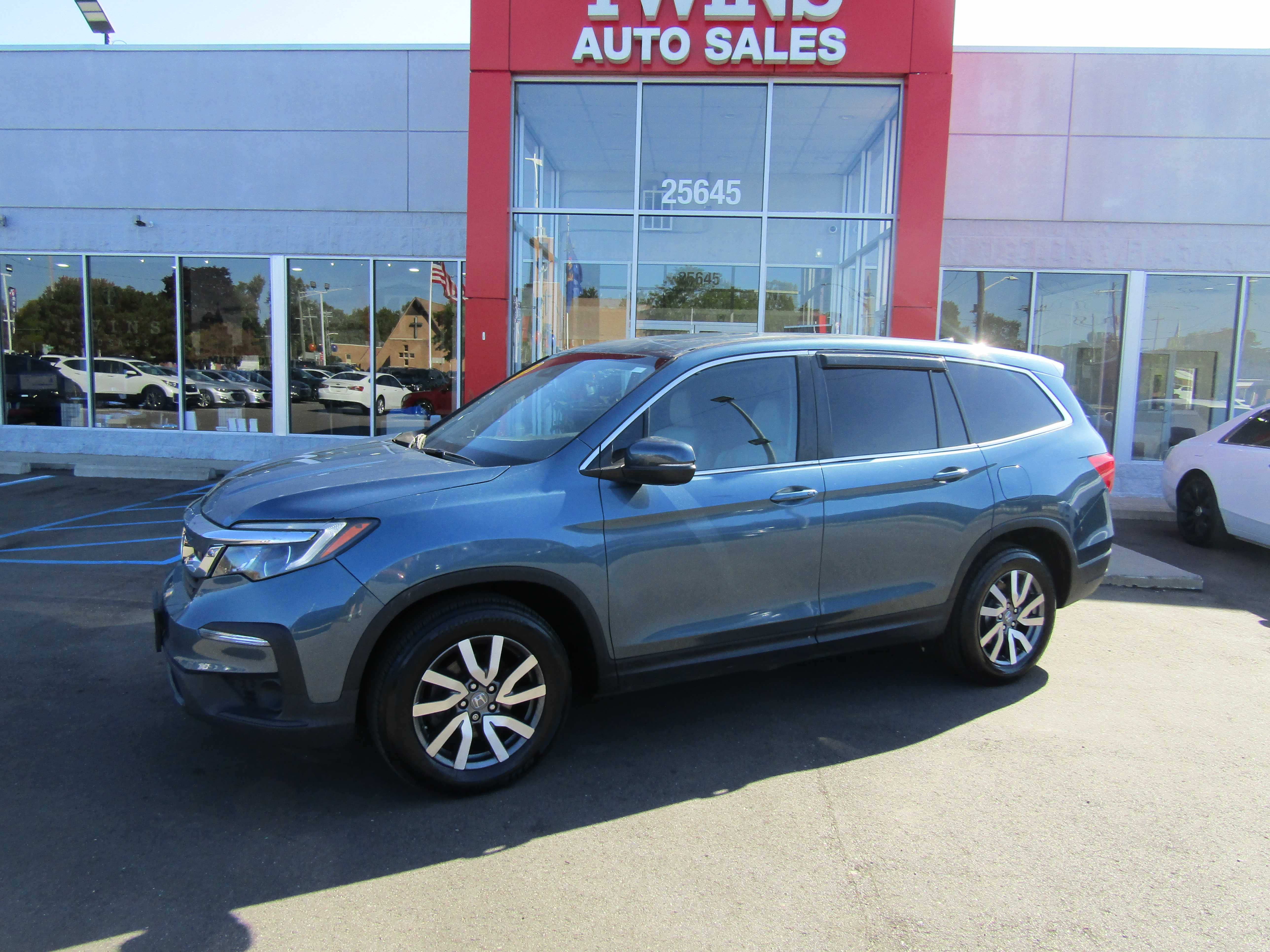 BLUE, 2019 HONDA PILOT Thumnail Image 2