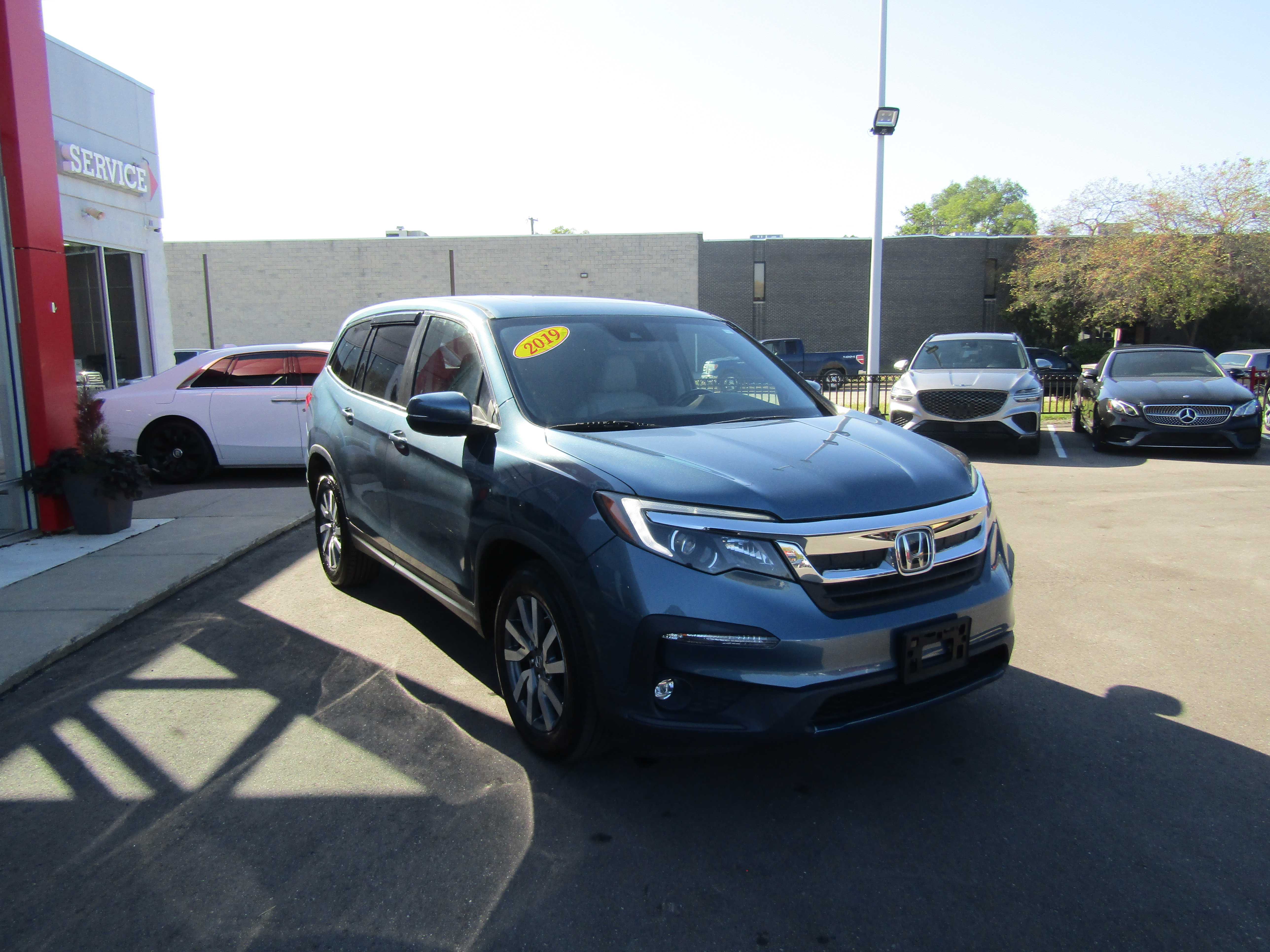 BLUE, 2019 HONDA PILOT Thumnail Image 5