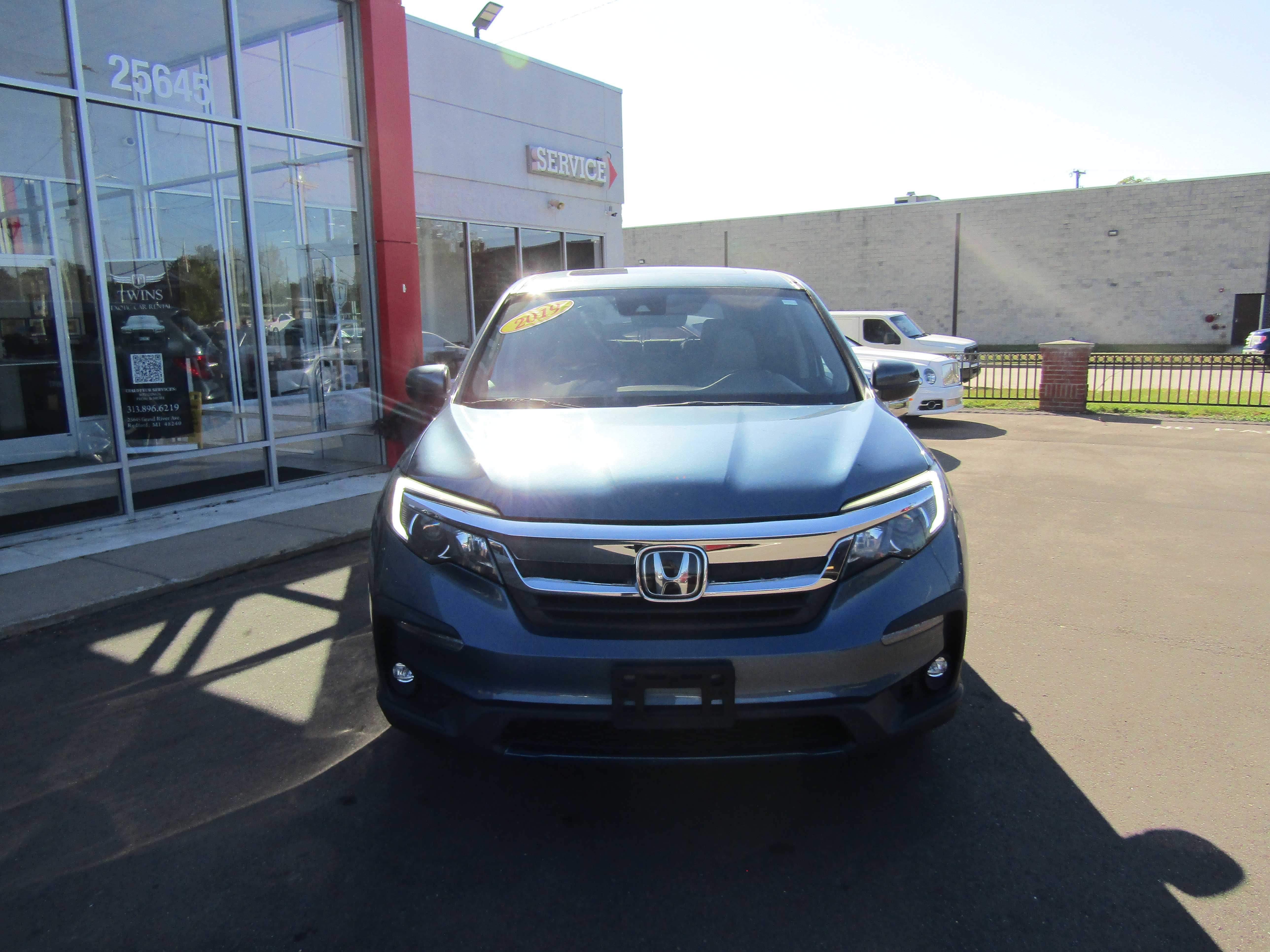 BLUE, 2019 HONDA PILOT Thumnail Image 6