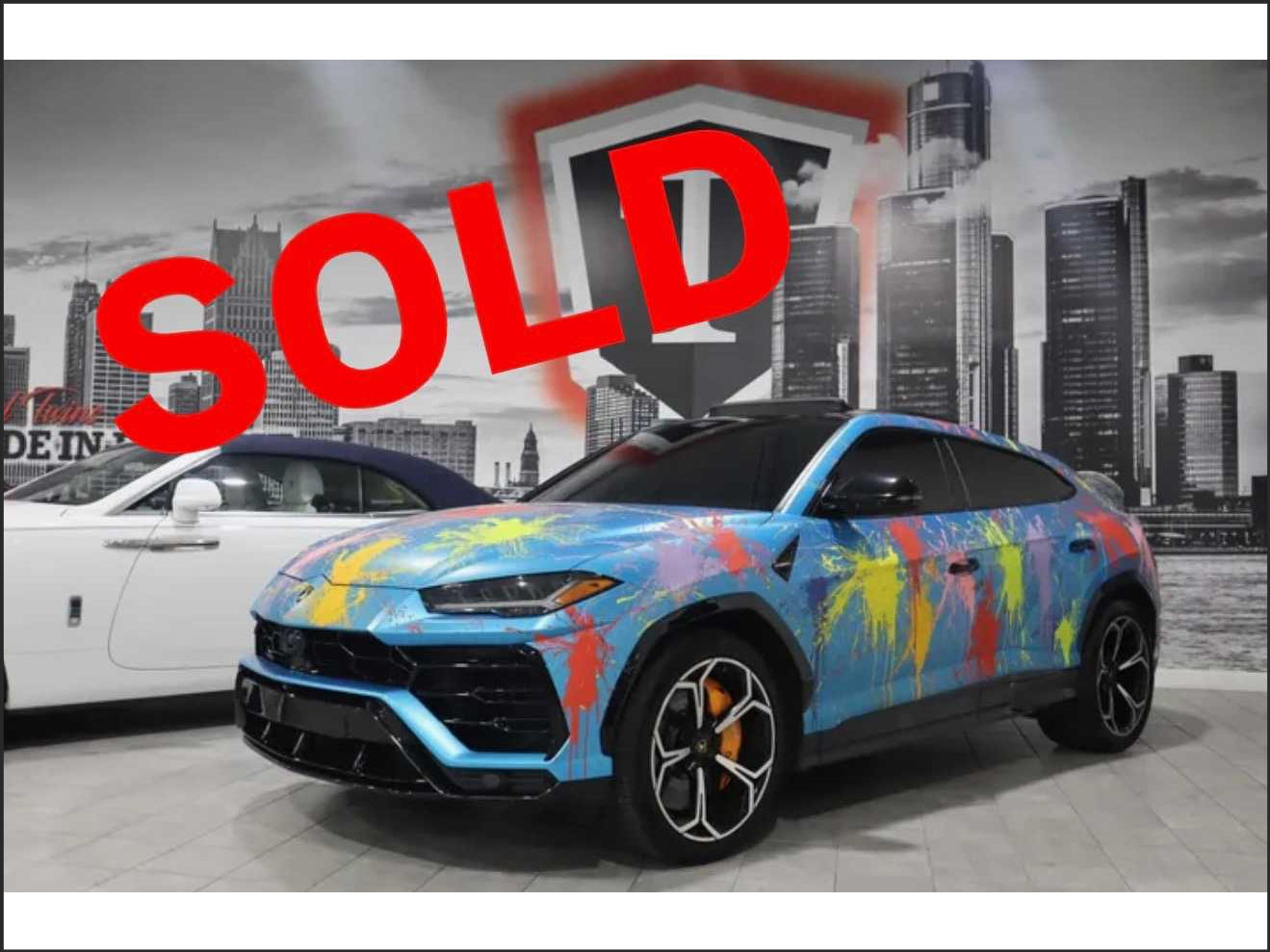 BLUE, 2019 LAMBORGHINI URUS Image 