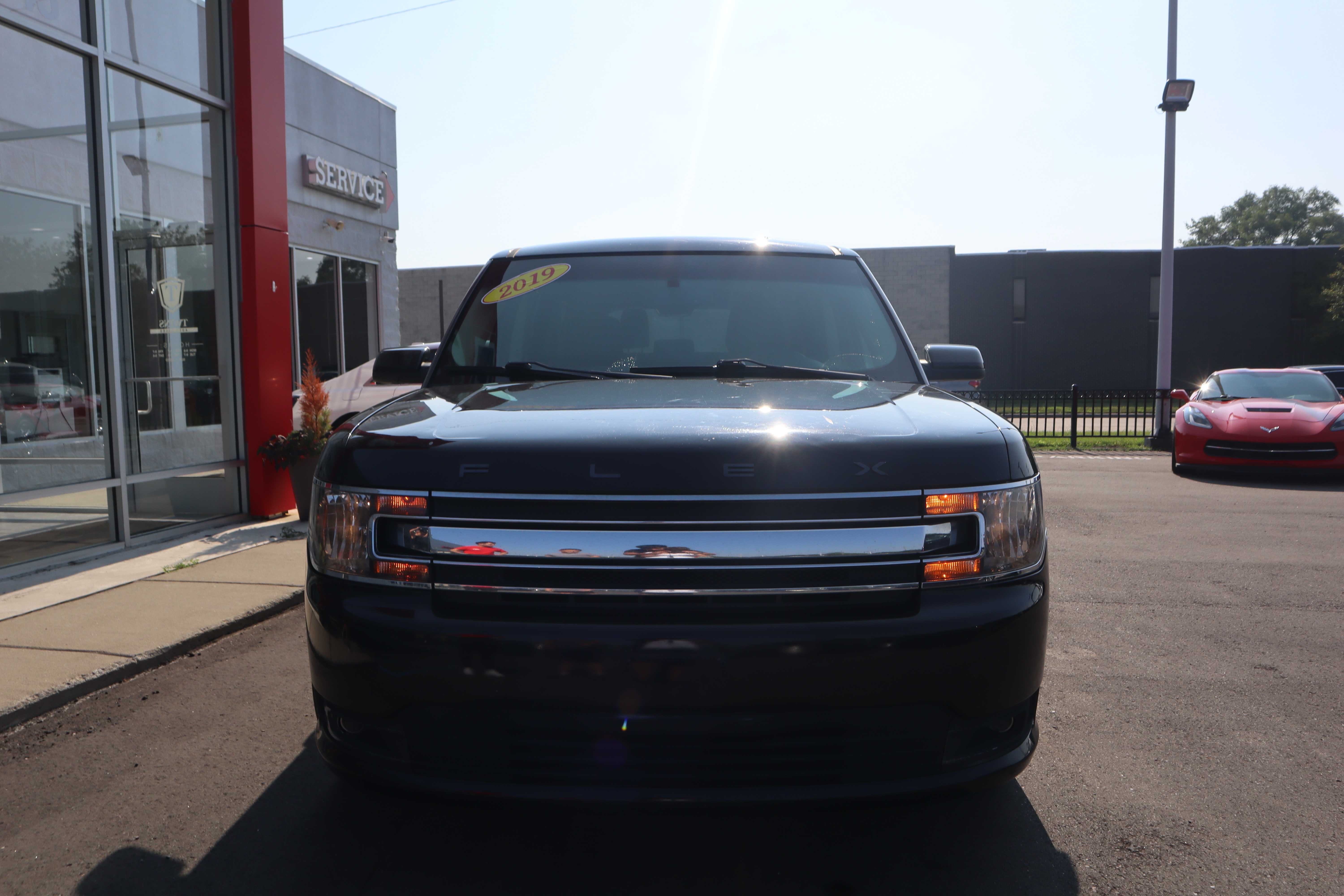 BLACK, 2019 FORD FLEX Thumnail Image 4