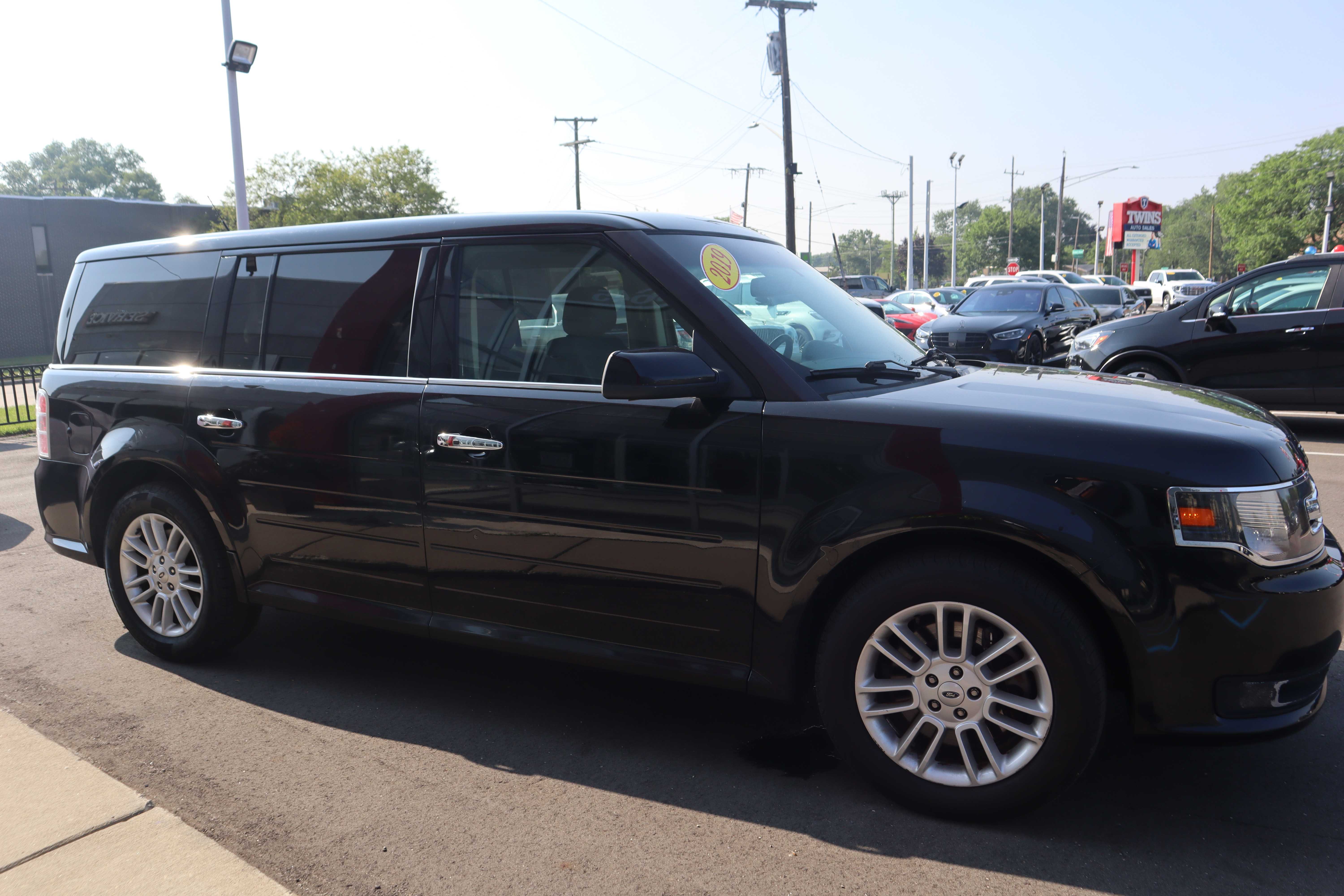 BLACK, 2019 FORD FLEX Thumnail Image 6