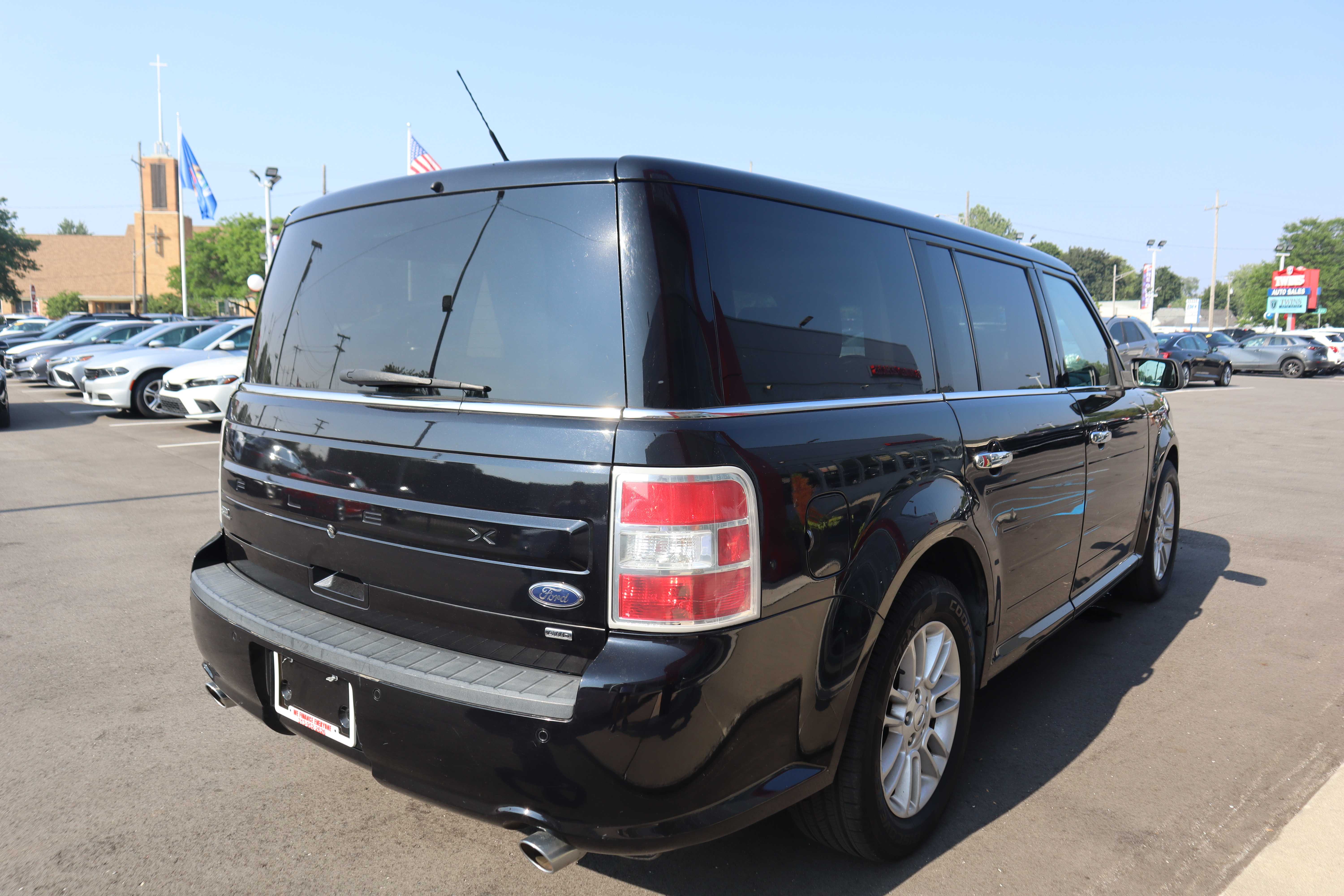 BLACK, 2019 FORD FLEX Thumnail Image 7