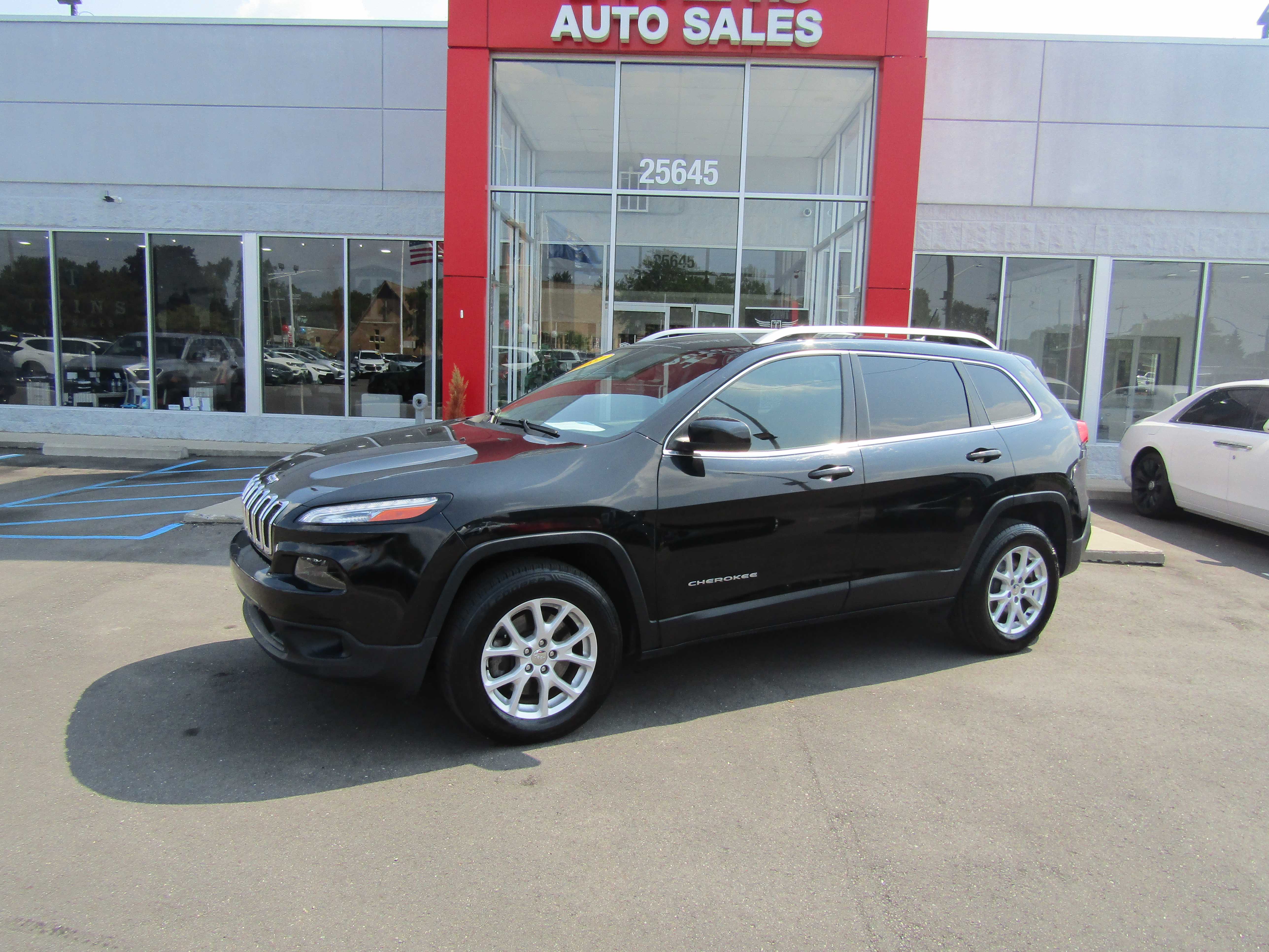 BLACK, 2017 JEEP CHEROKEE Thumnail Image 2