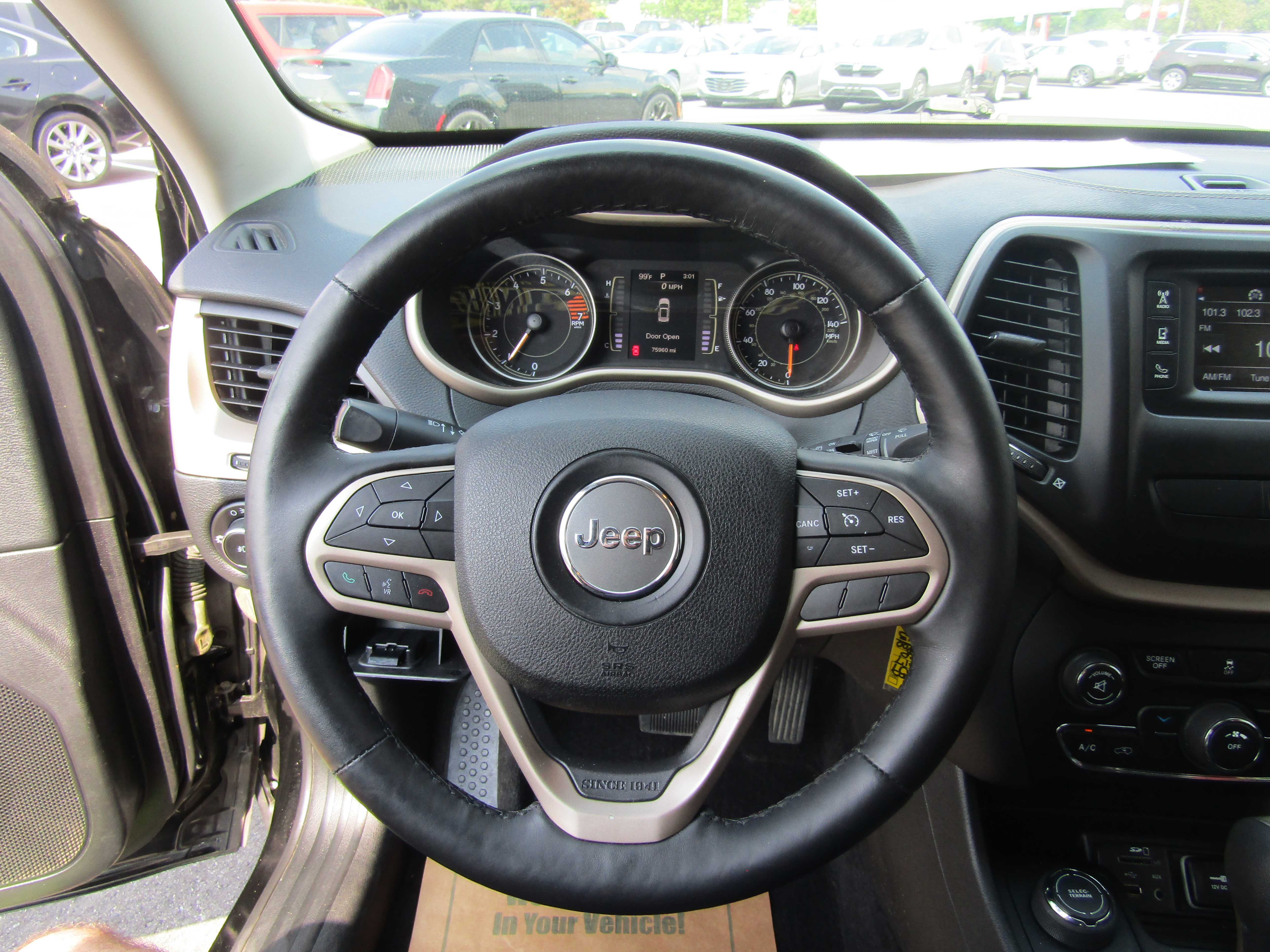 BLACK, 2017 JEEP CHEROKEE Thumnail Image 14