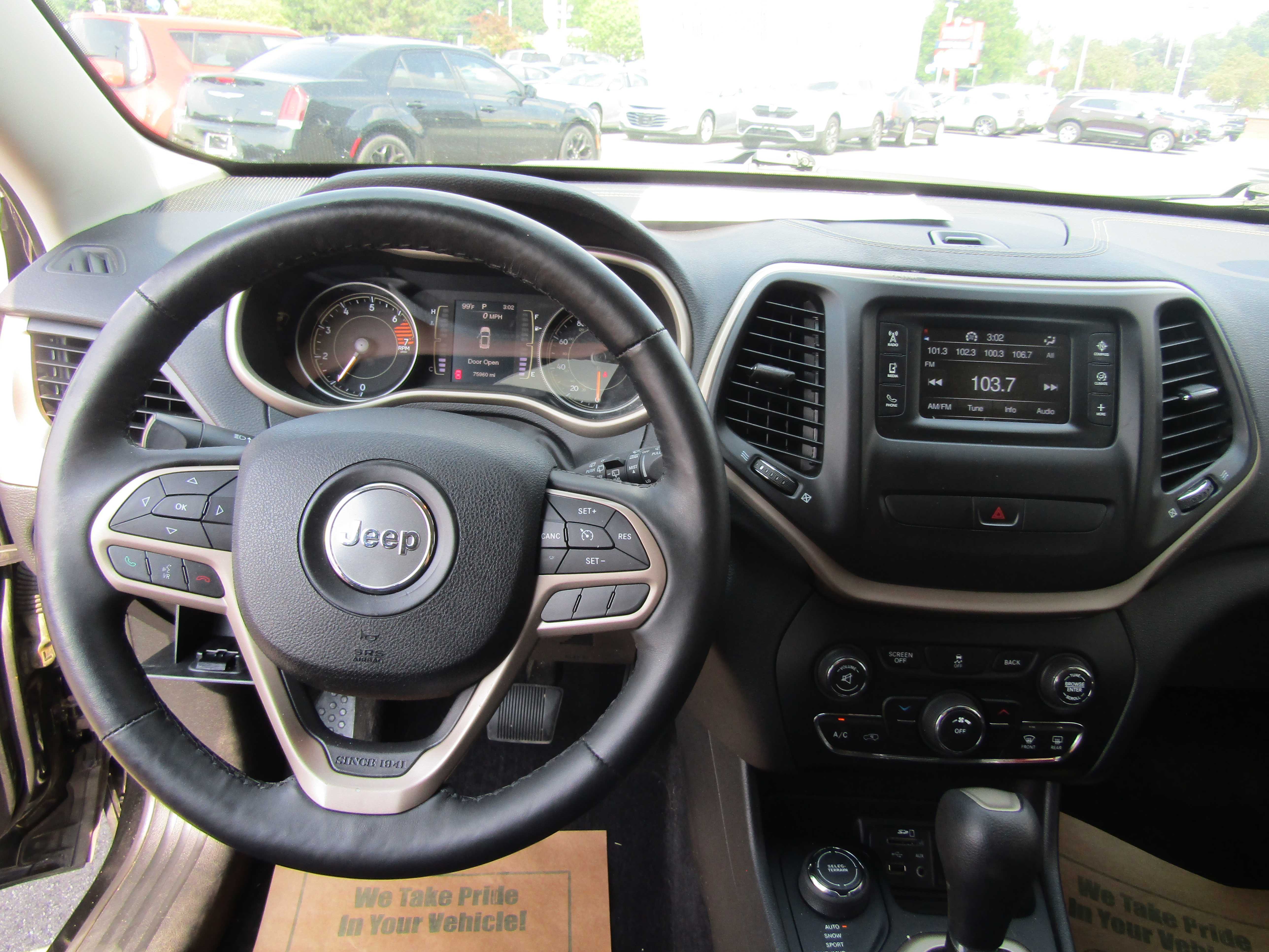 BLACK, 2017 JEEP CHEROKEE Thumnail Image 25