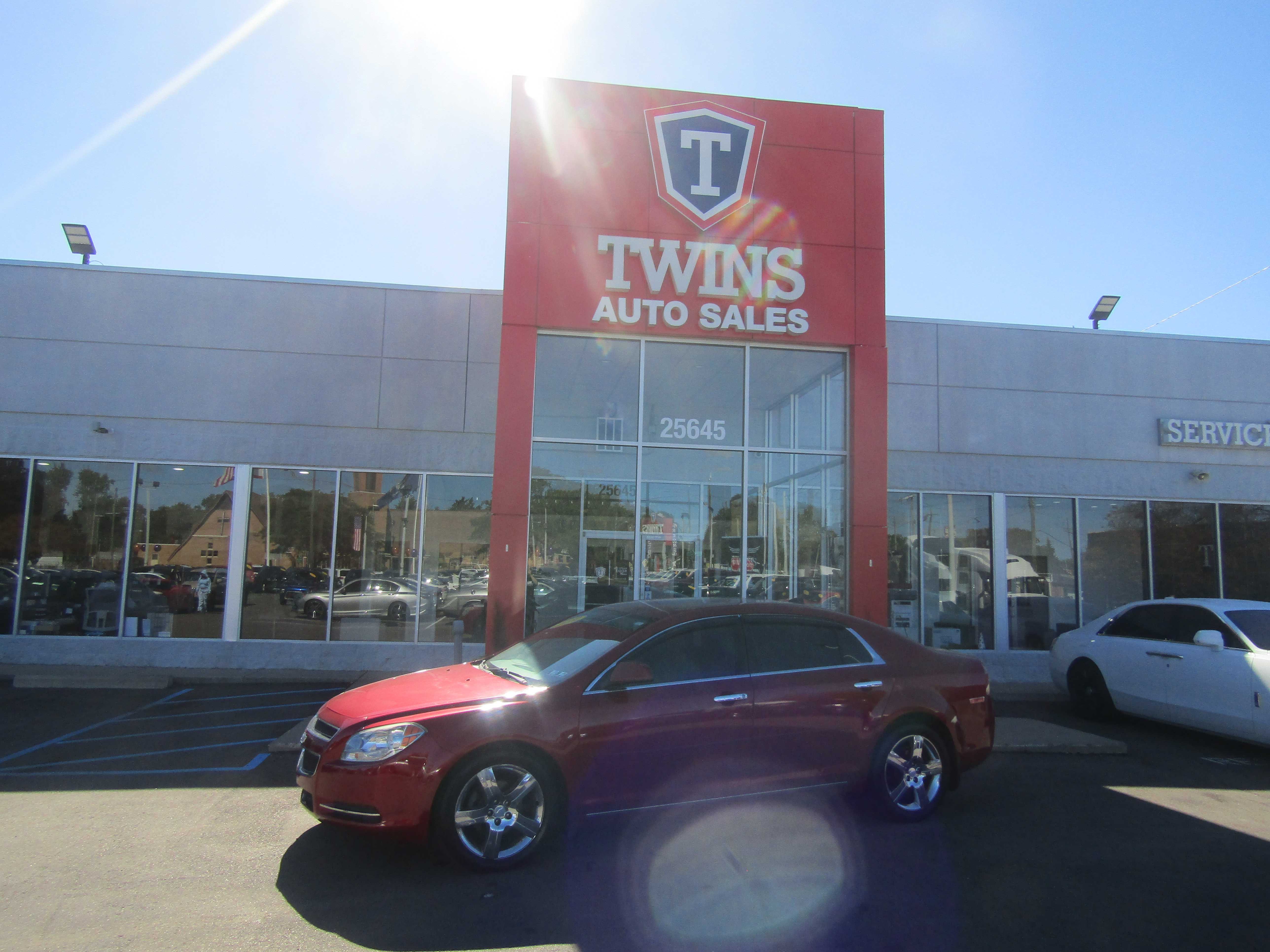 RED, 2012 CHEVROLET MALIBU Thumnail Image 1