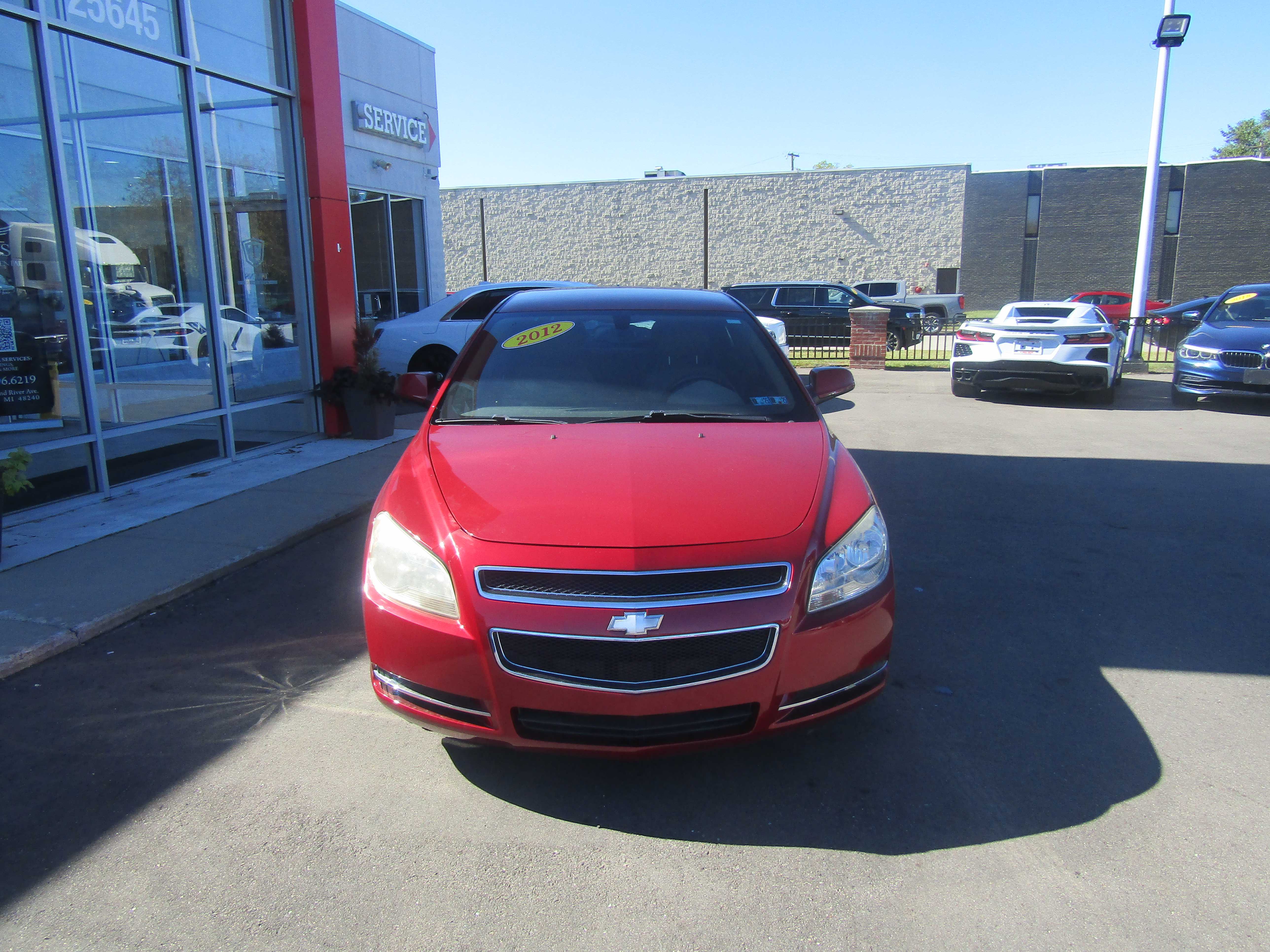 RED, 2012 CHEVROLET MALIBU Thumnail Image 6