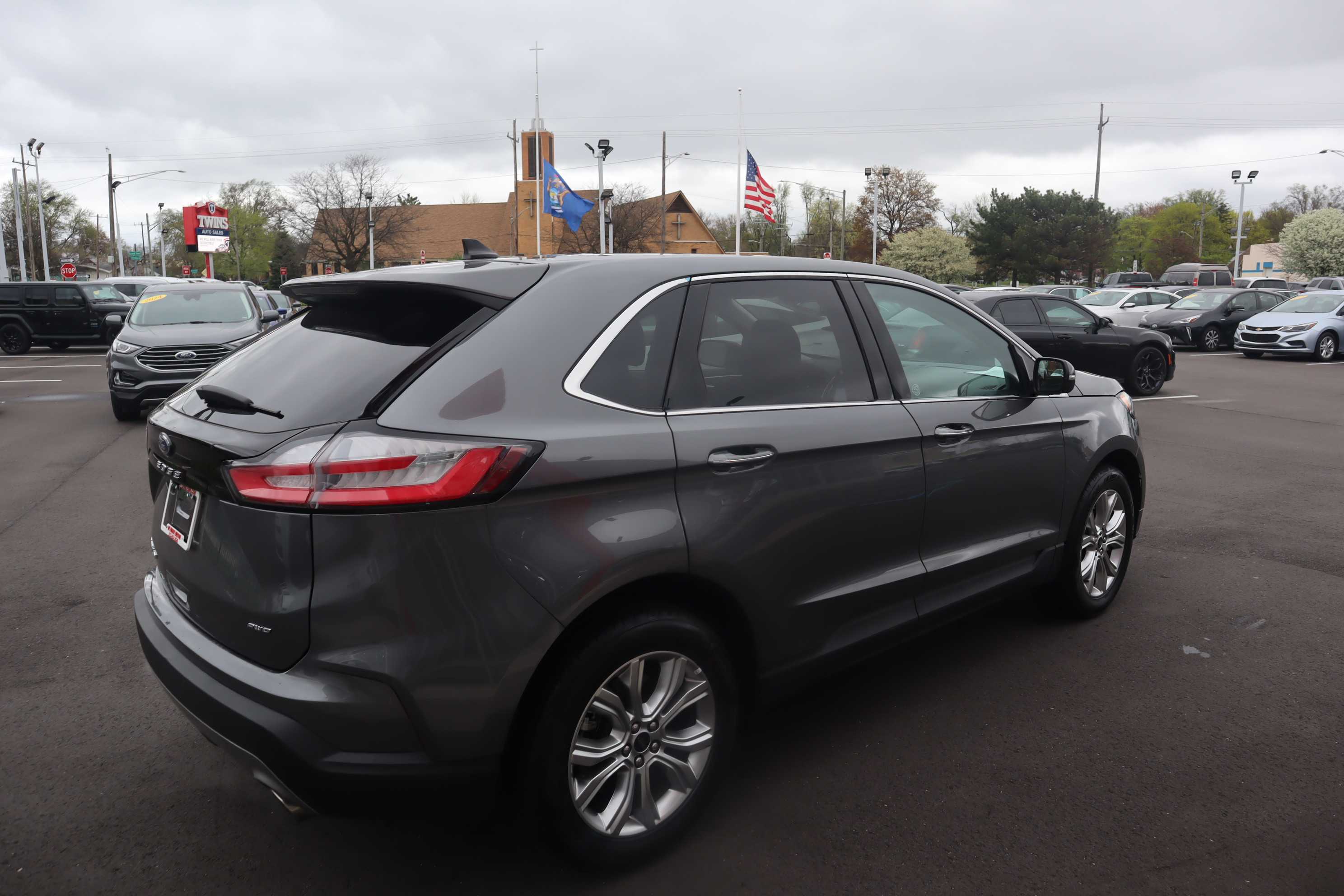 GRAY, 2024 FORD EDGE Thumnail Image 4