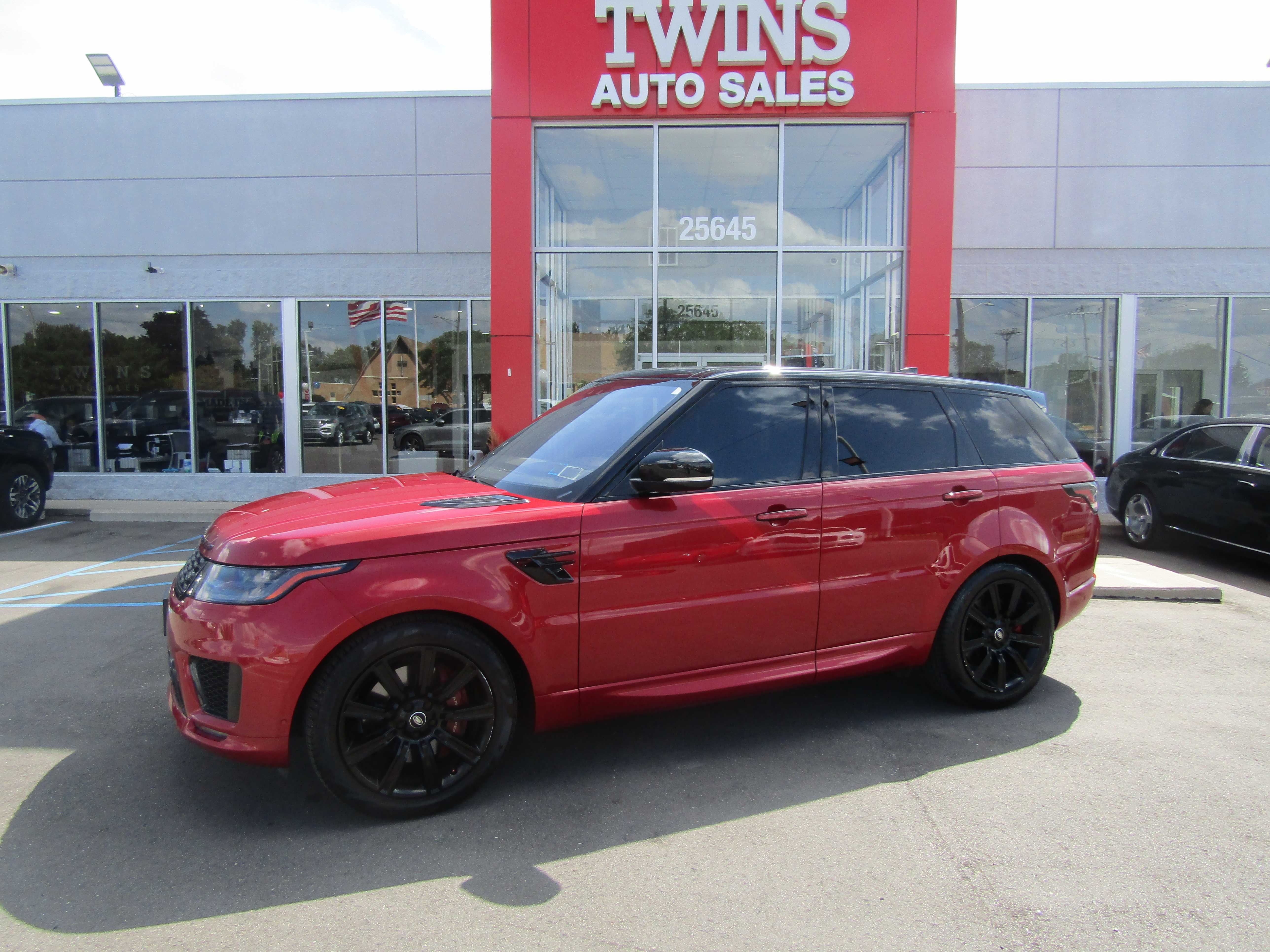 RED, 2020 LAND ROVER RANGE ROVER SPORT Thumnail Image 2