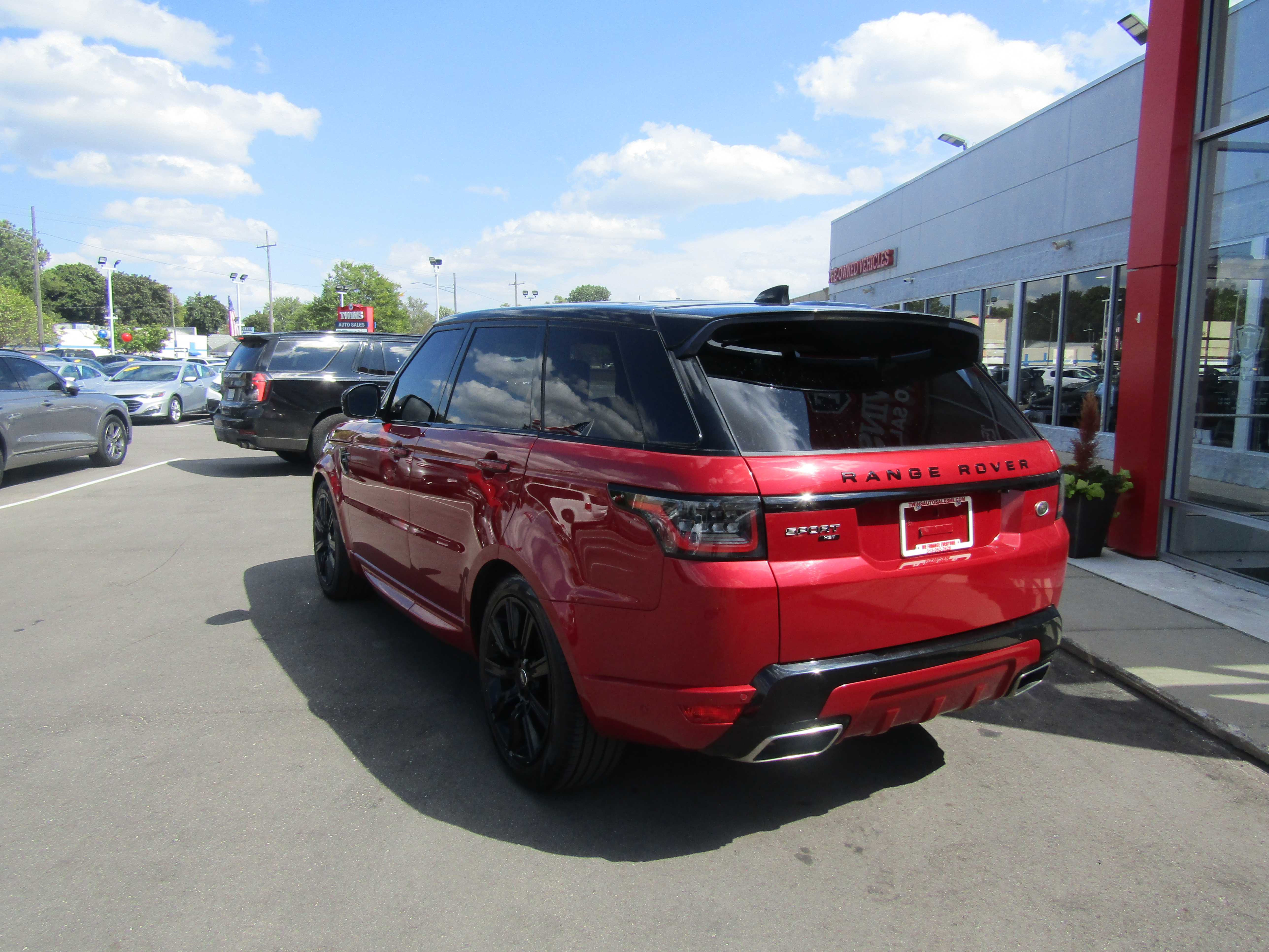 RED, 2020 LAND ROVER RANGE ROVER SPORT Thumnail Image 3