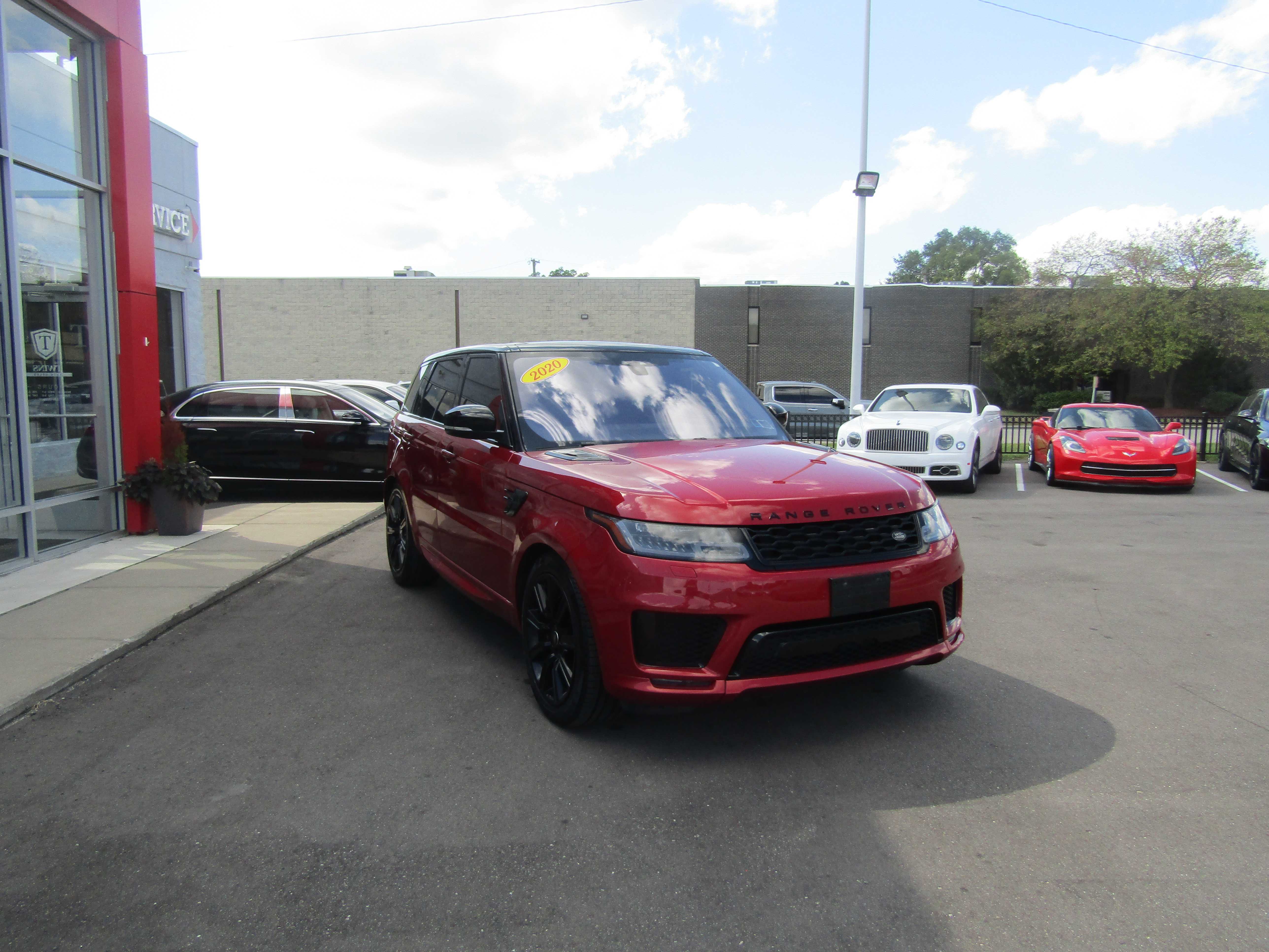 RED, 2020 LAND ROVER RANGE ROVER SPORT Thumnail Image 5