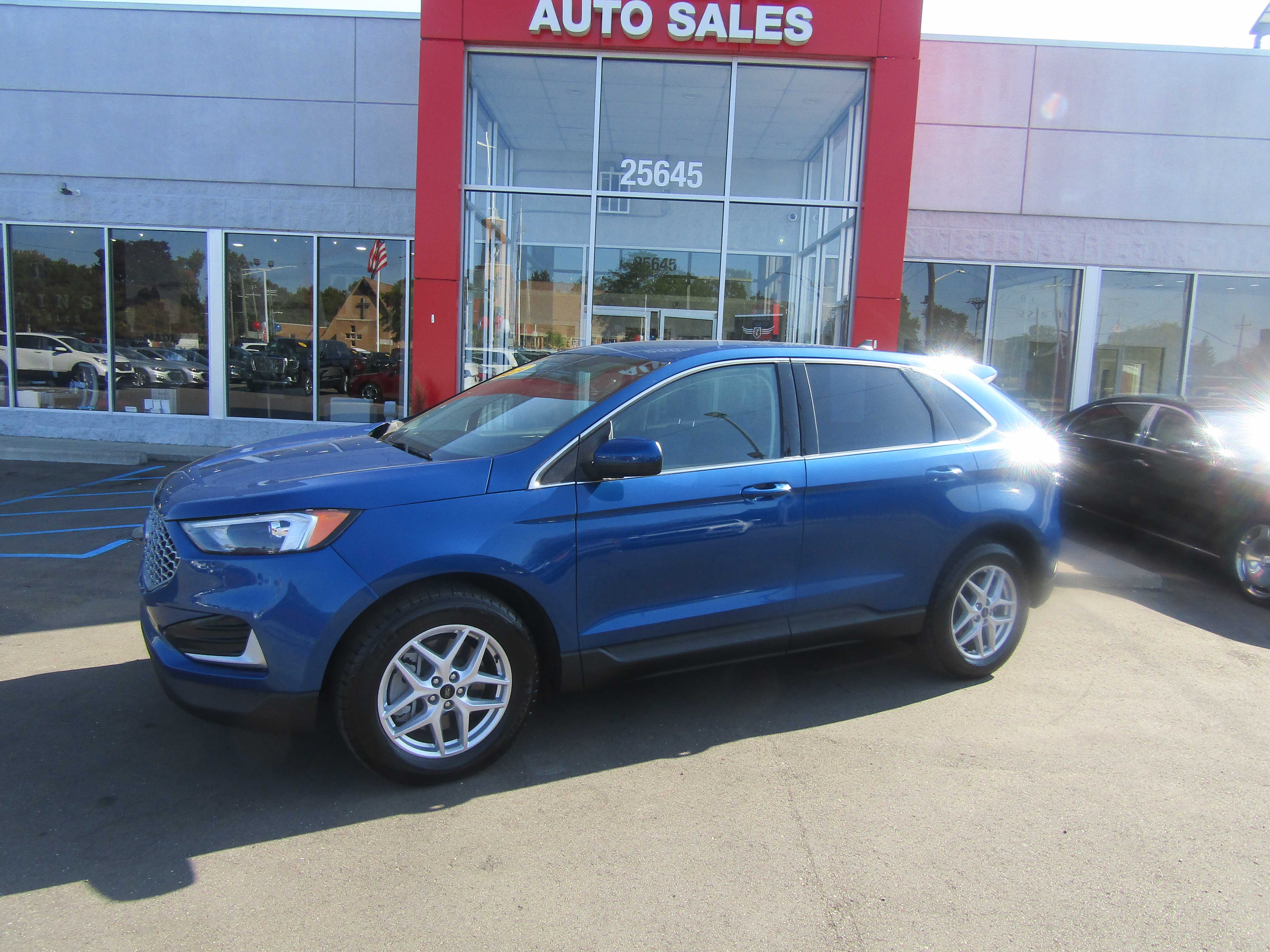 BLUE, 2024 FORD EDGE Thumnail Image 2