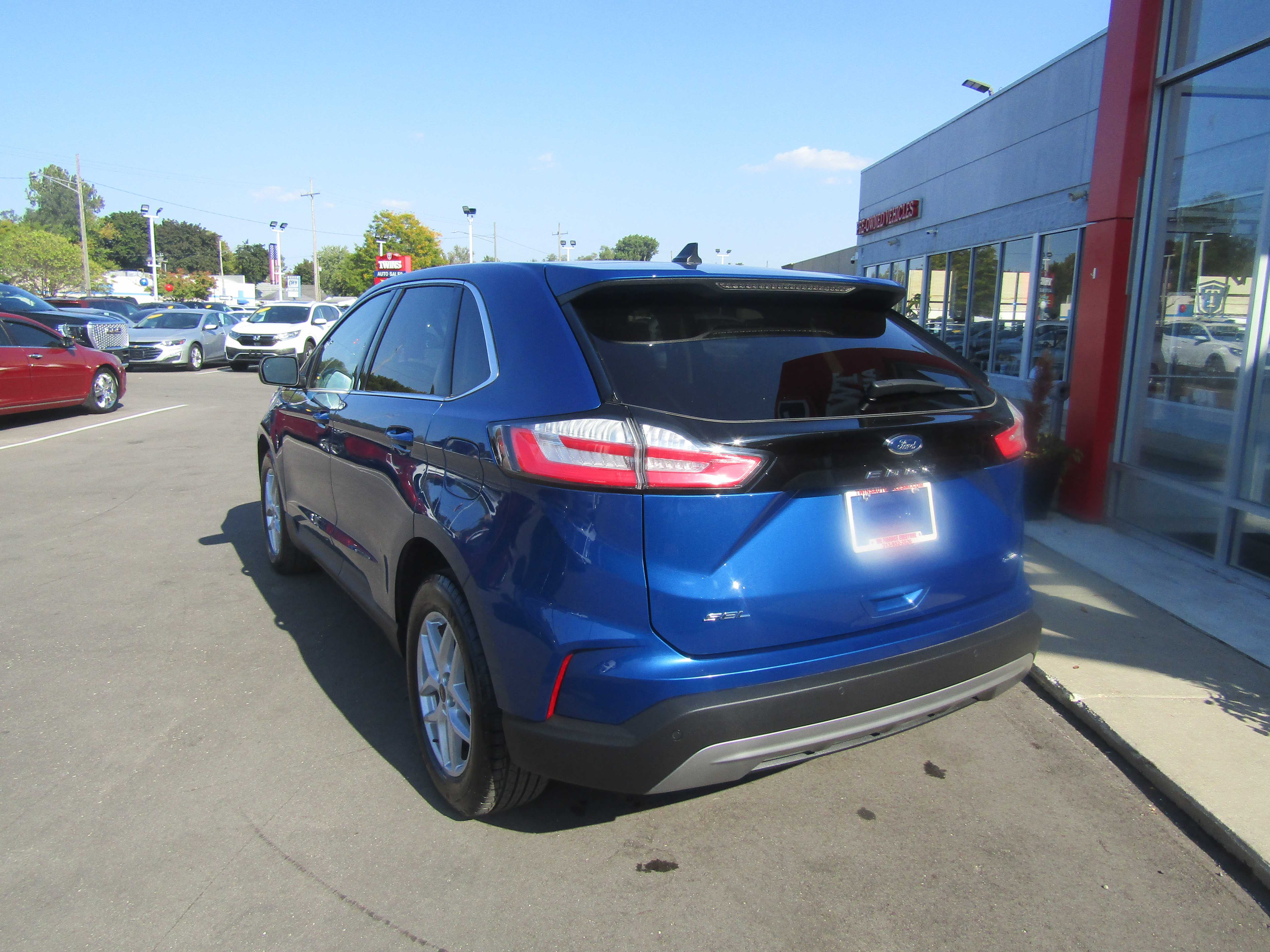 BLUE, 2024 FORD EDGE Thumnail Image 3