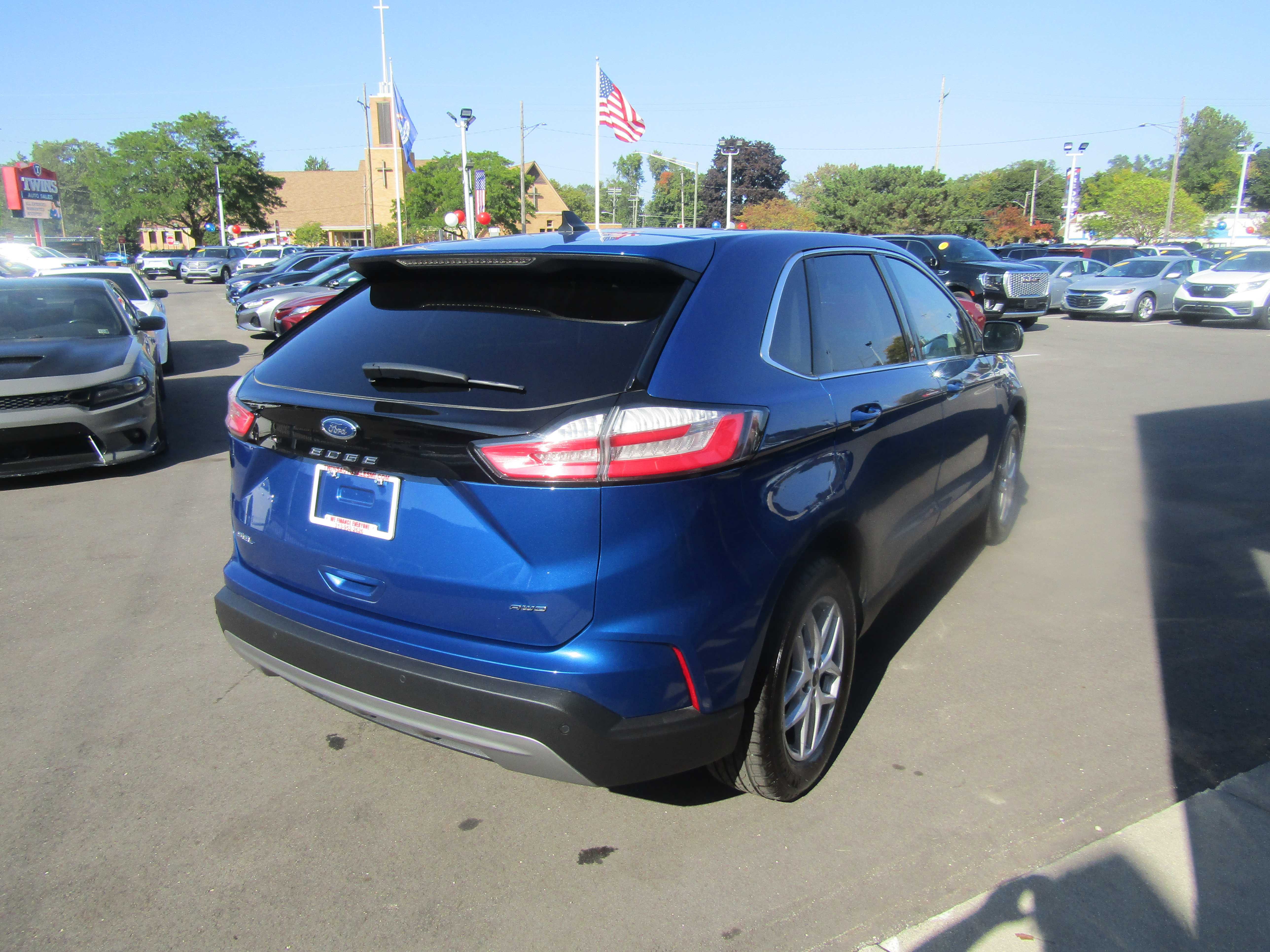 BLUE, 2024 FORD EDGE Thumnail Image 4