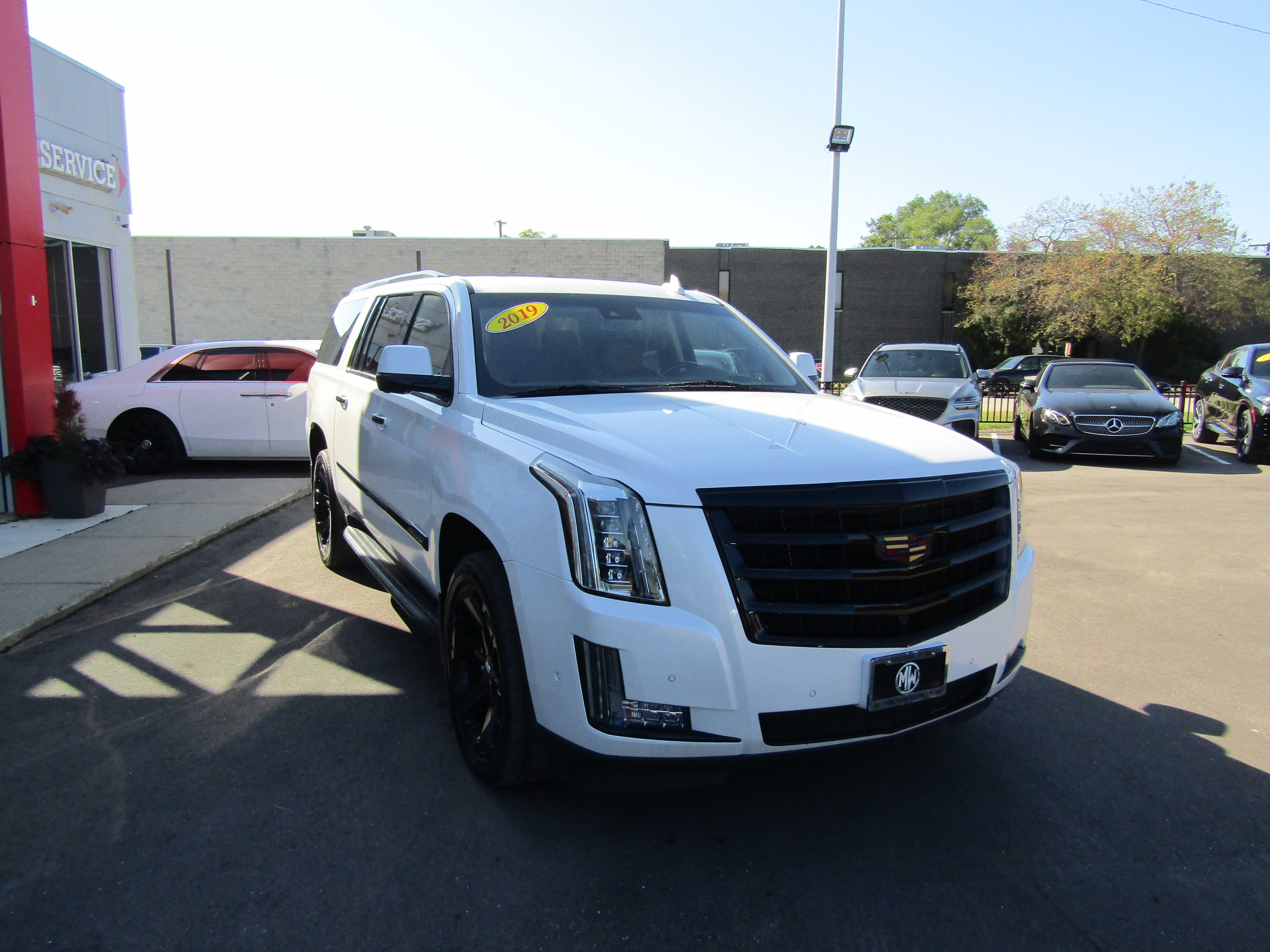 WHITE, 2019 CADILLAC ESCALADE ESV Thumnail Image 5
