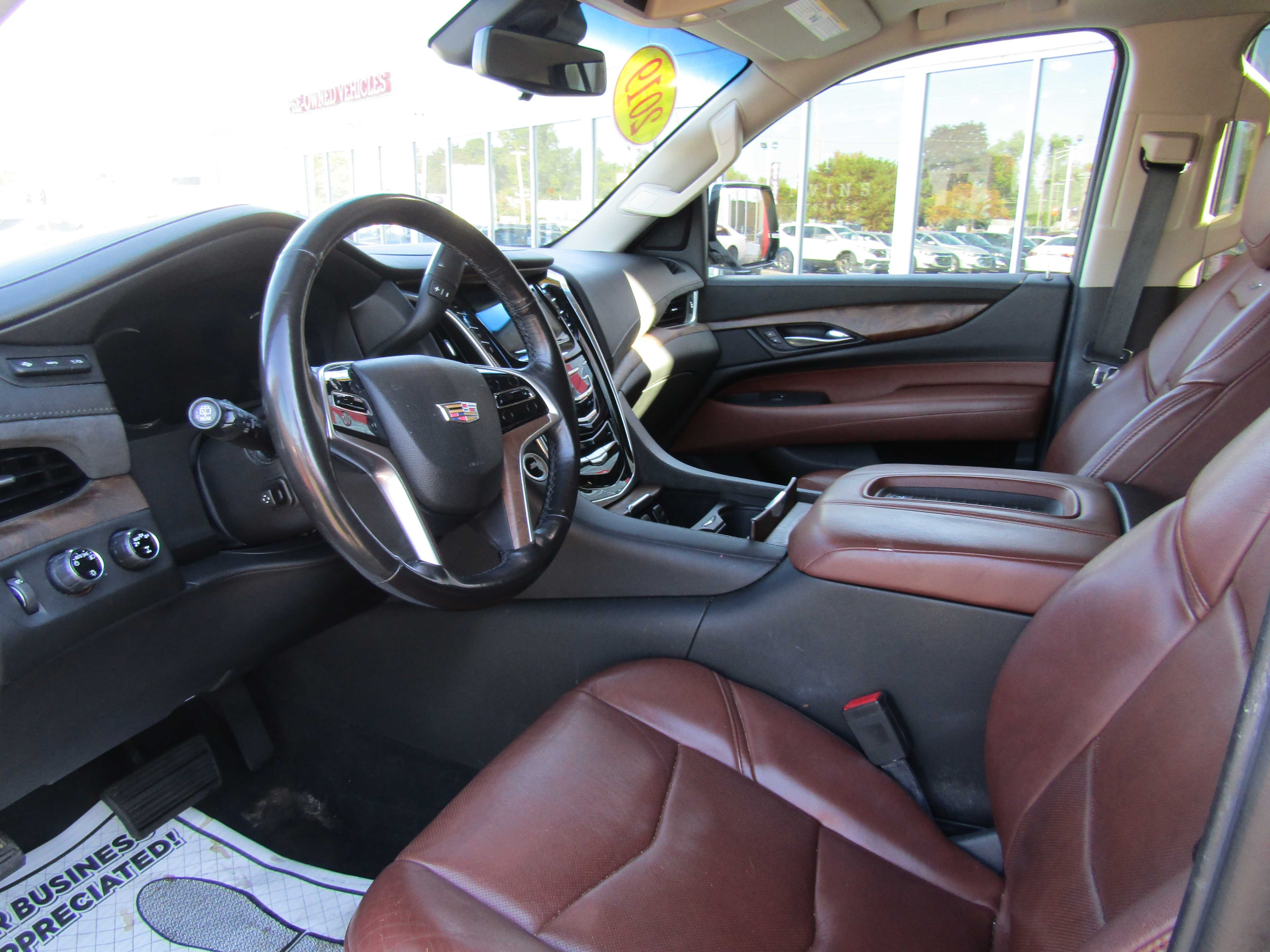 WHITE, 2019 CADILLAC ESCALADE ESV Thumnail Image 9