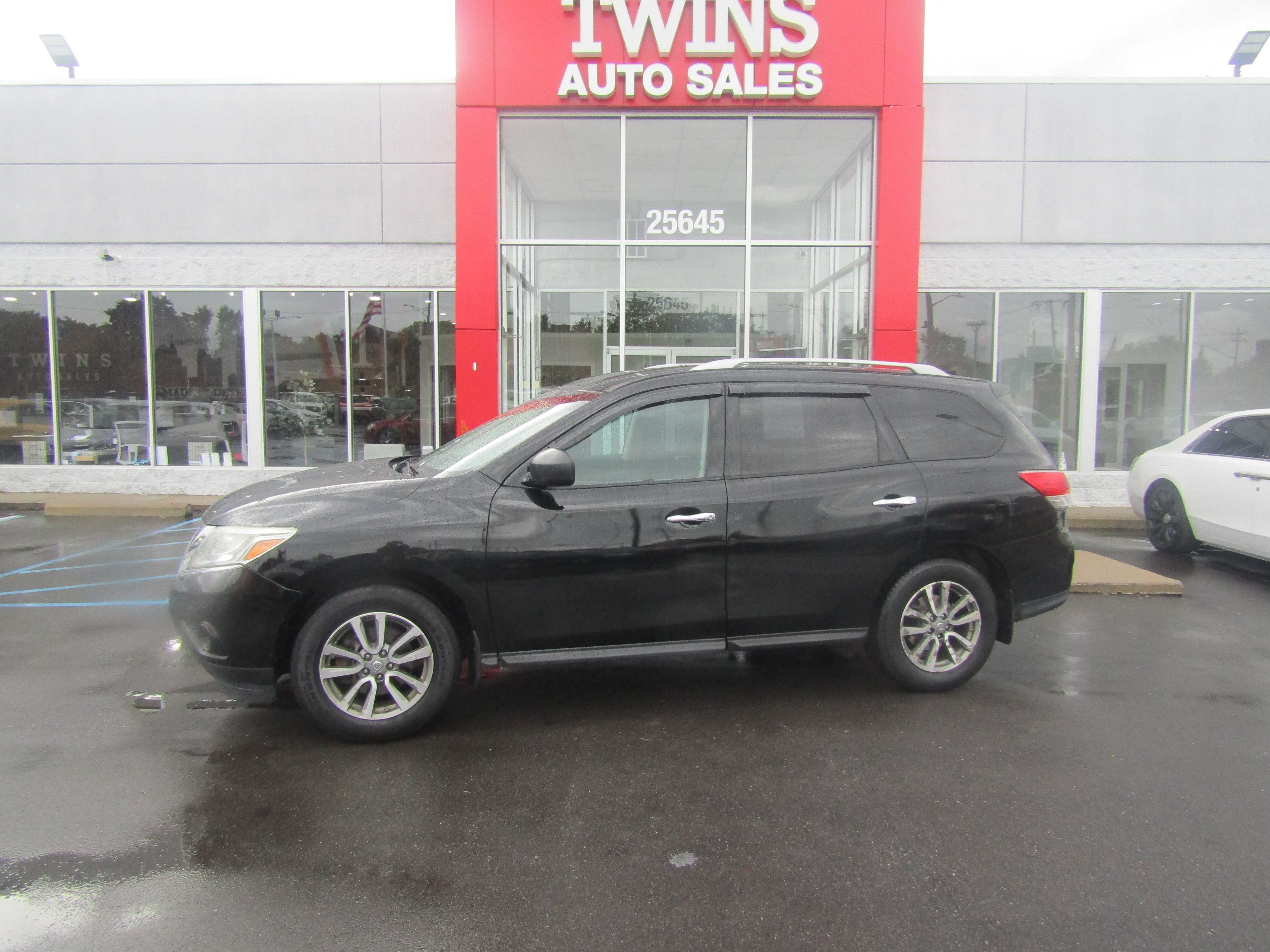 BLACK, 2014 NISSAN PATHFINDER Thumnail Image 2