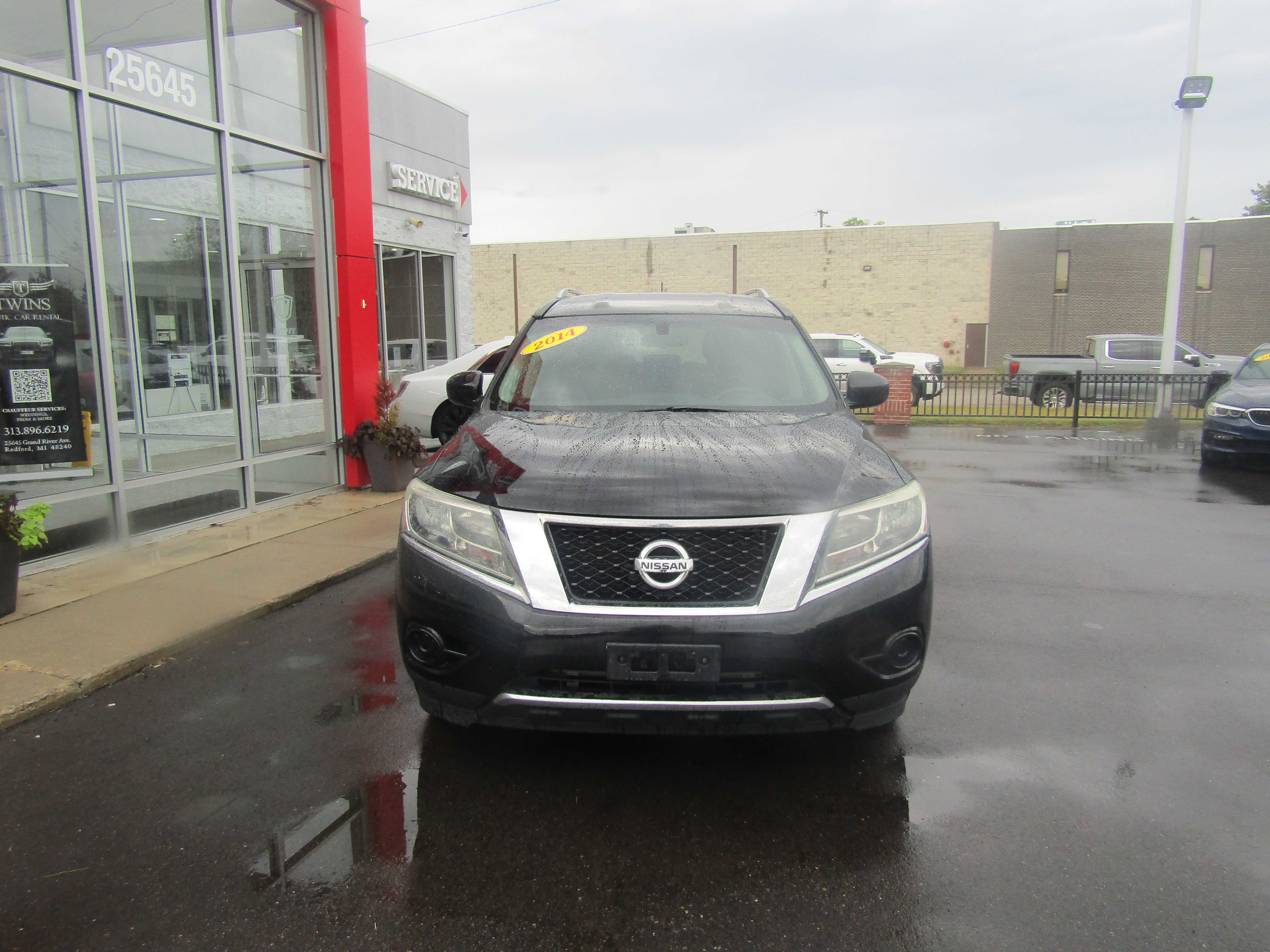 BLACK, 2014 NISSAN PATHFINDER Thumnail Image 6