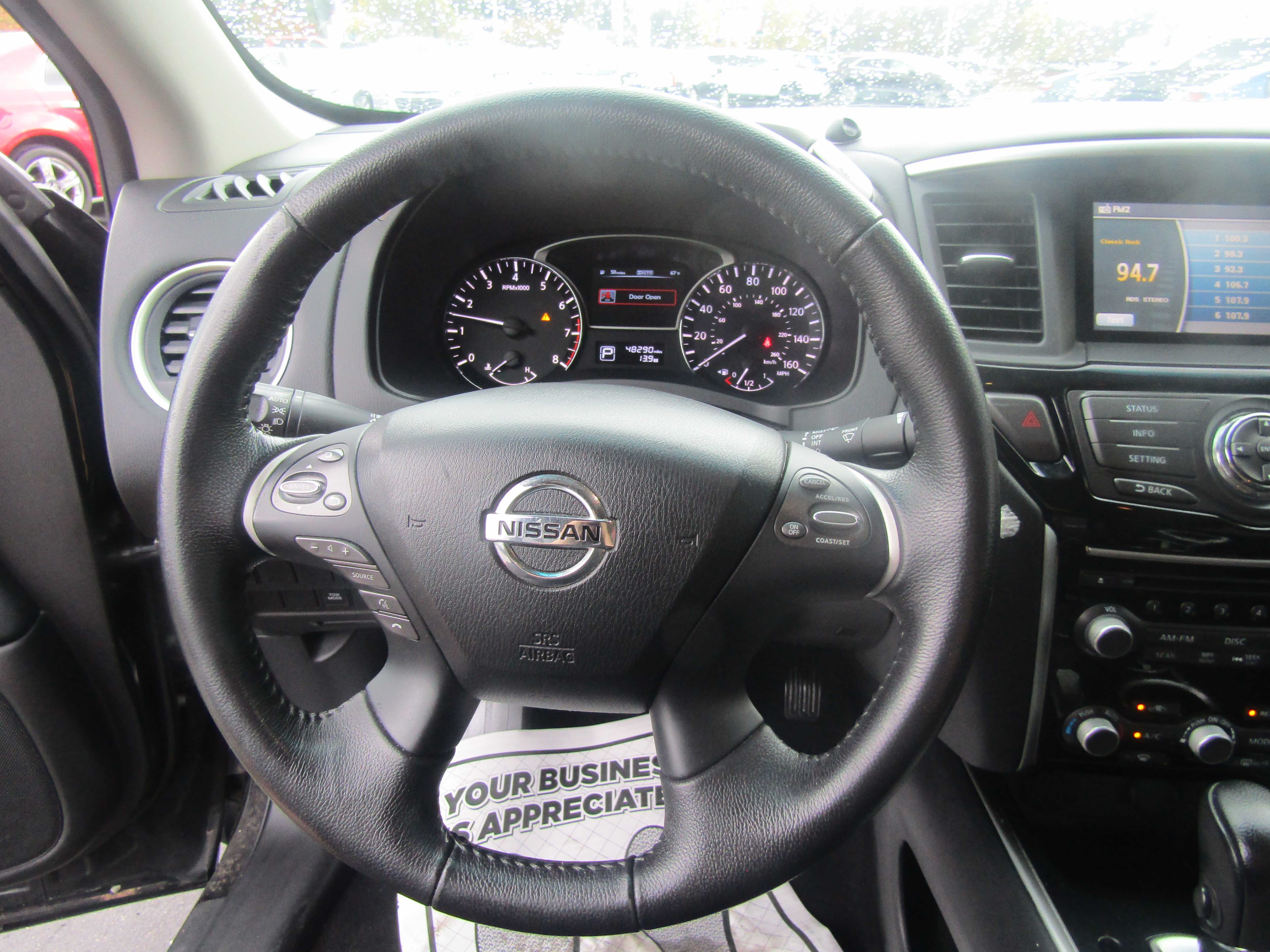 BLACK, 2014 NISSAN PATHFINDER Thumnail Image 13