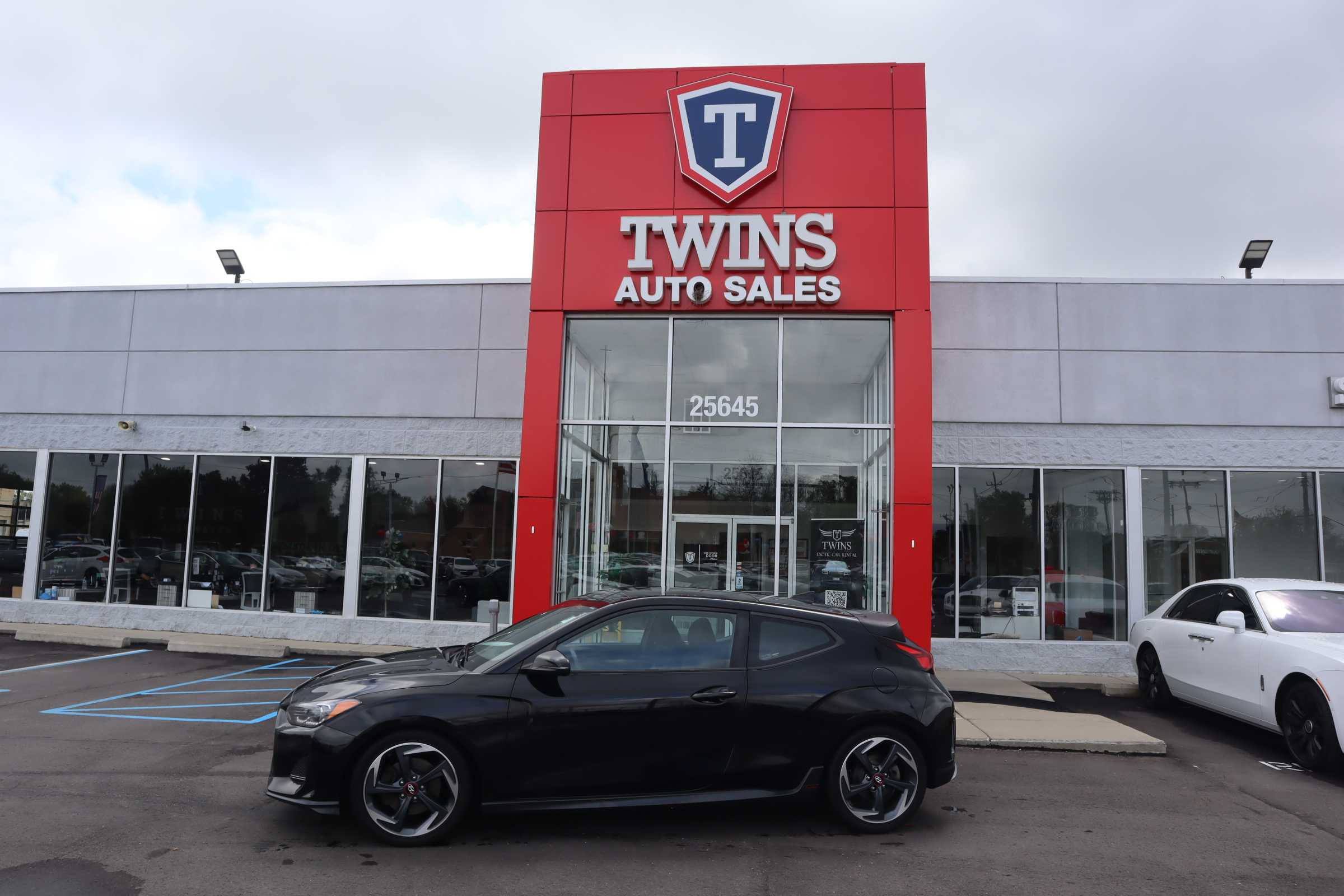 BLACK, 2019 HYUNDAI VELOSTER Image 