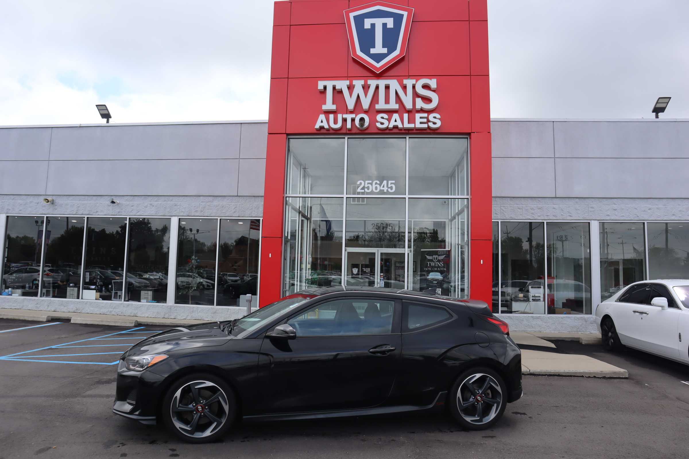 BLACK, 2019 HYUNDAI VELOSTER Thumnail Image 2