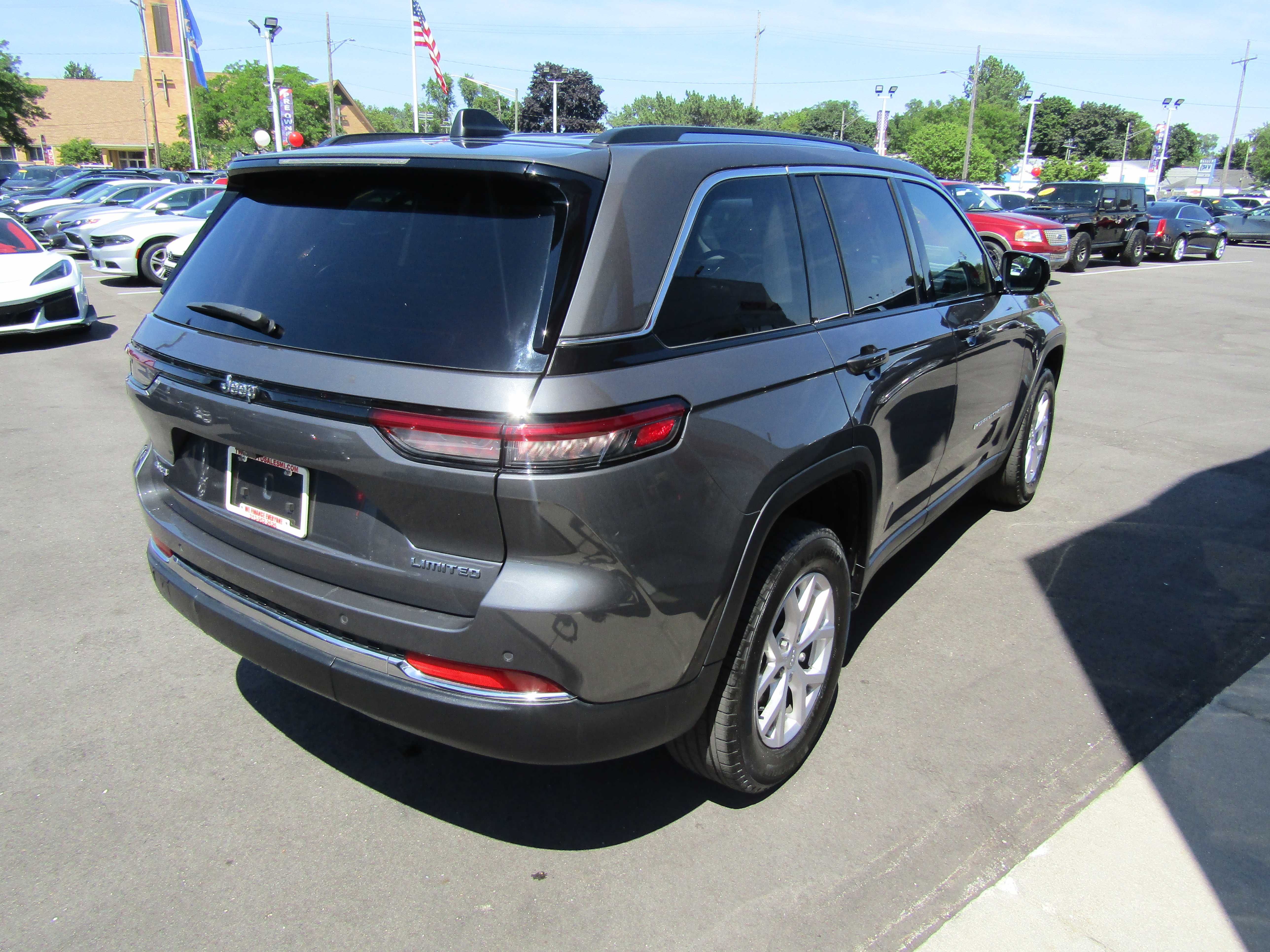 GRAY, 2022 JEEP GRAND CHEROKEE Thumnail Image 7