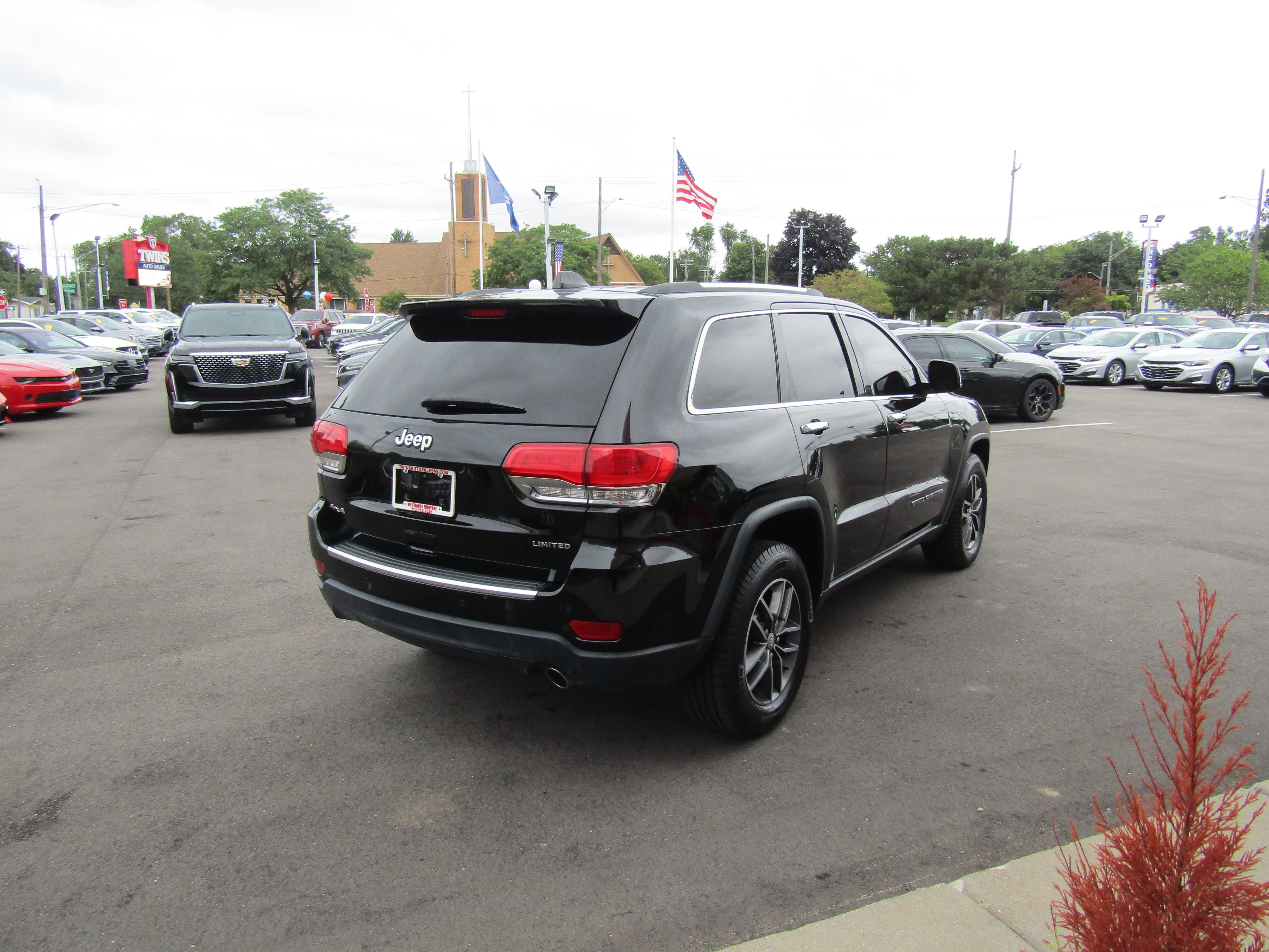 BLACK, 2017 JEEP GRAND CHEROKEE Thumnail Image 4