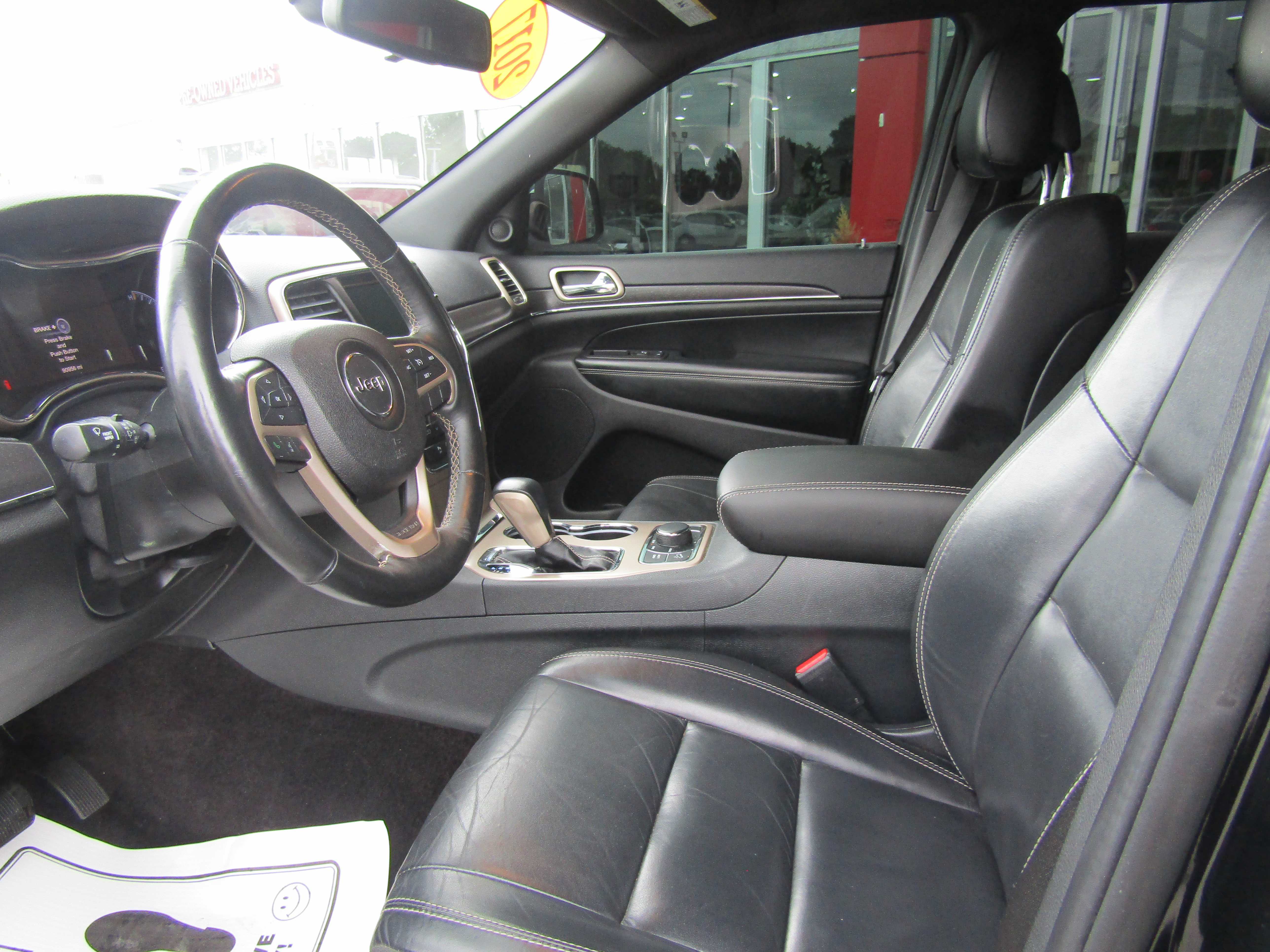 BLACK, 2017 JEEP GRAND CHEROKEE Thumnail Image 8