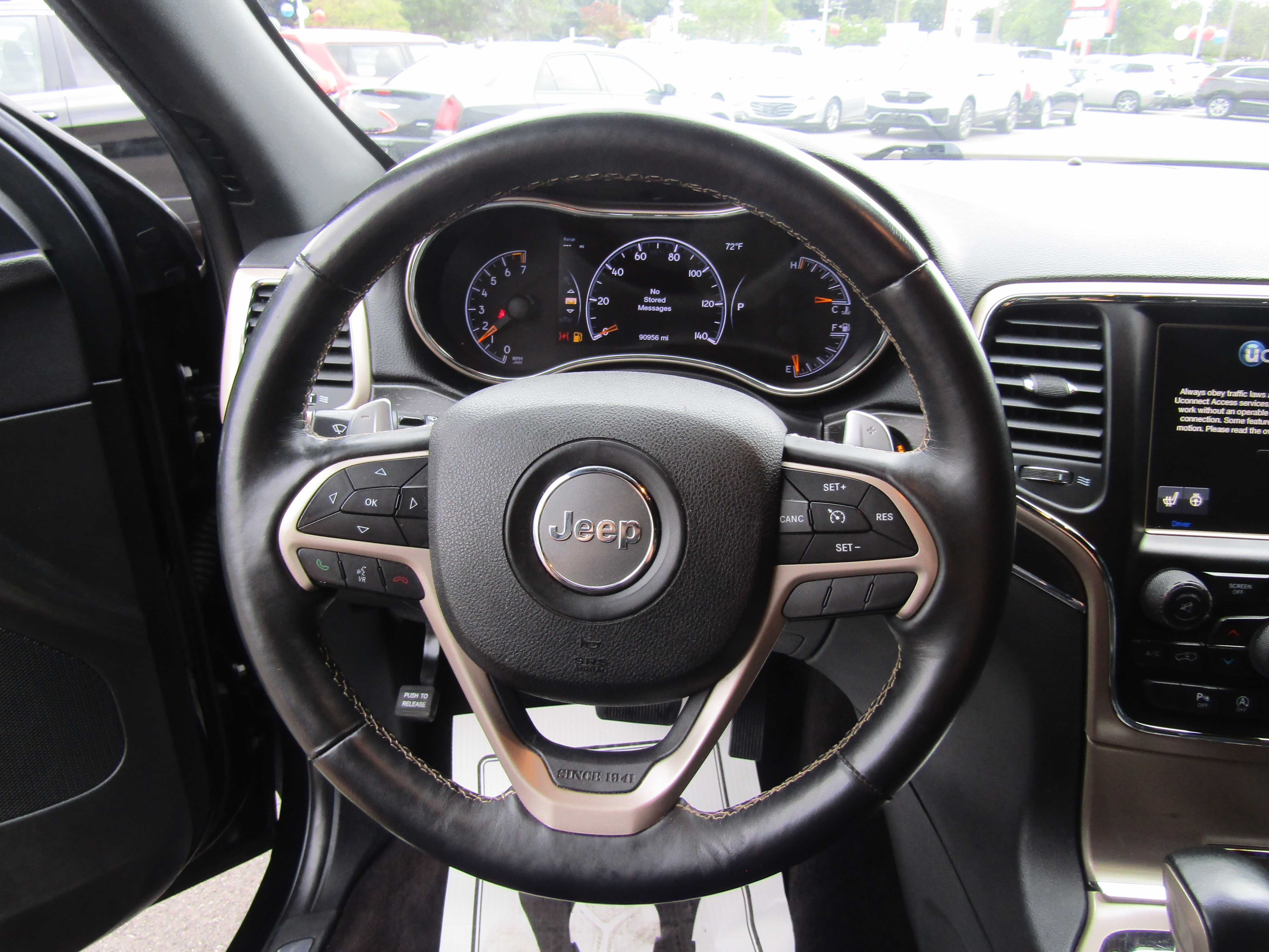 BLACK, 2017 JEEP GRAND CHEROKEE Thumnail Image 14