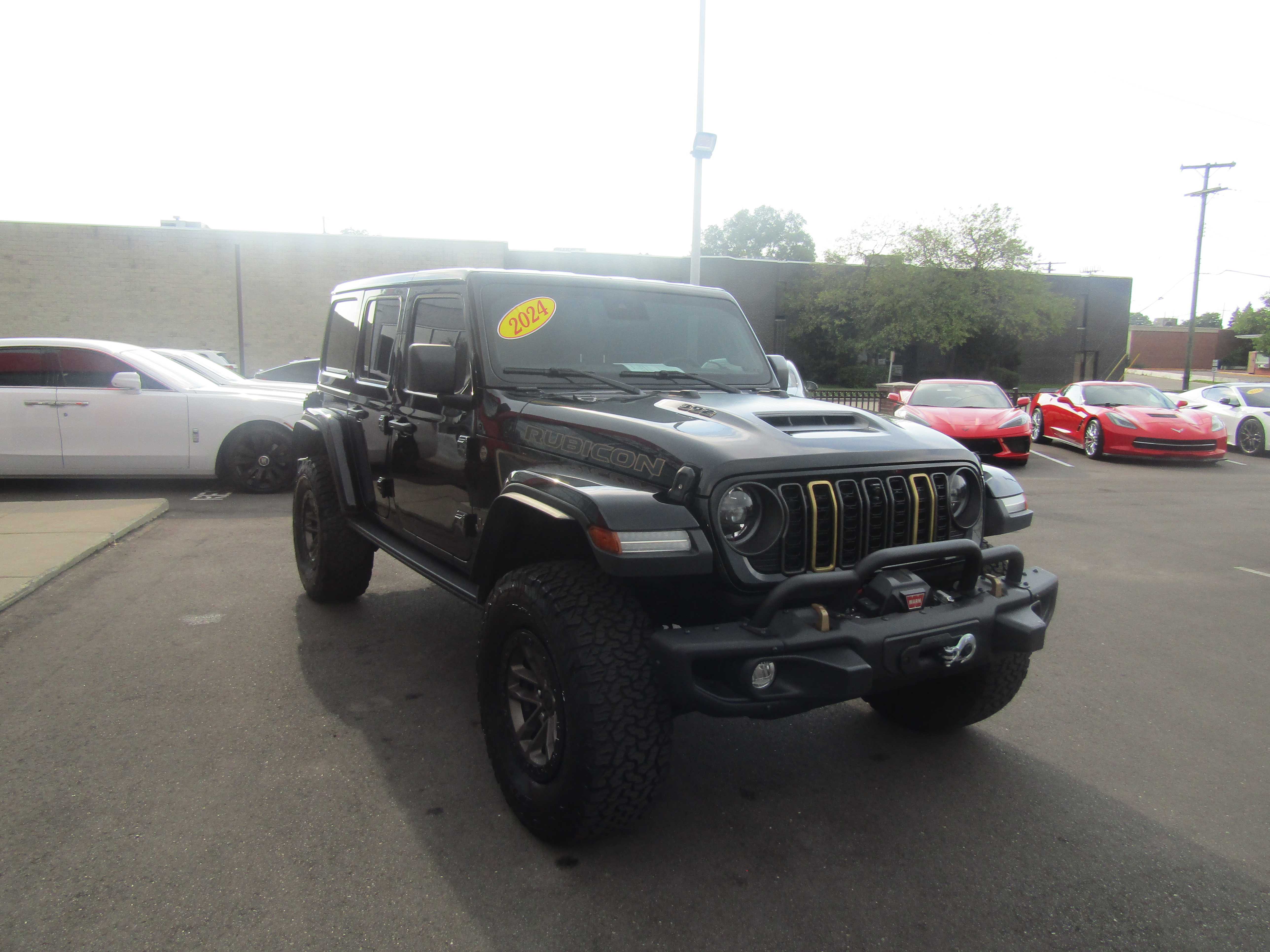 BLACK, 2024 JEEP WRANGLER 4 DOOR Thumnail Image 5