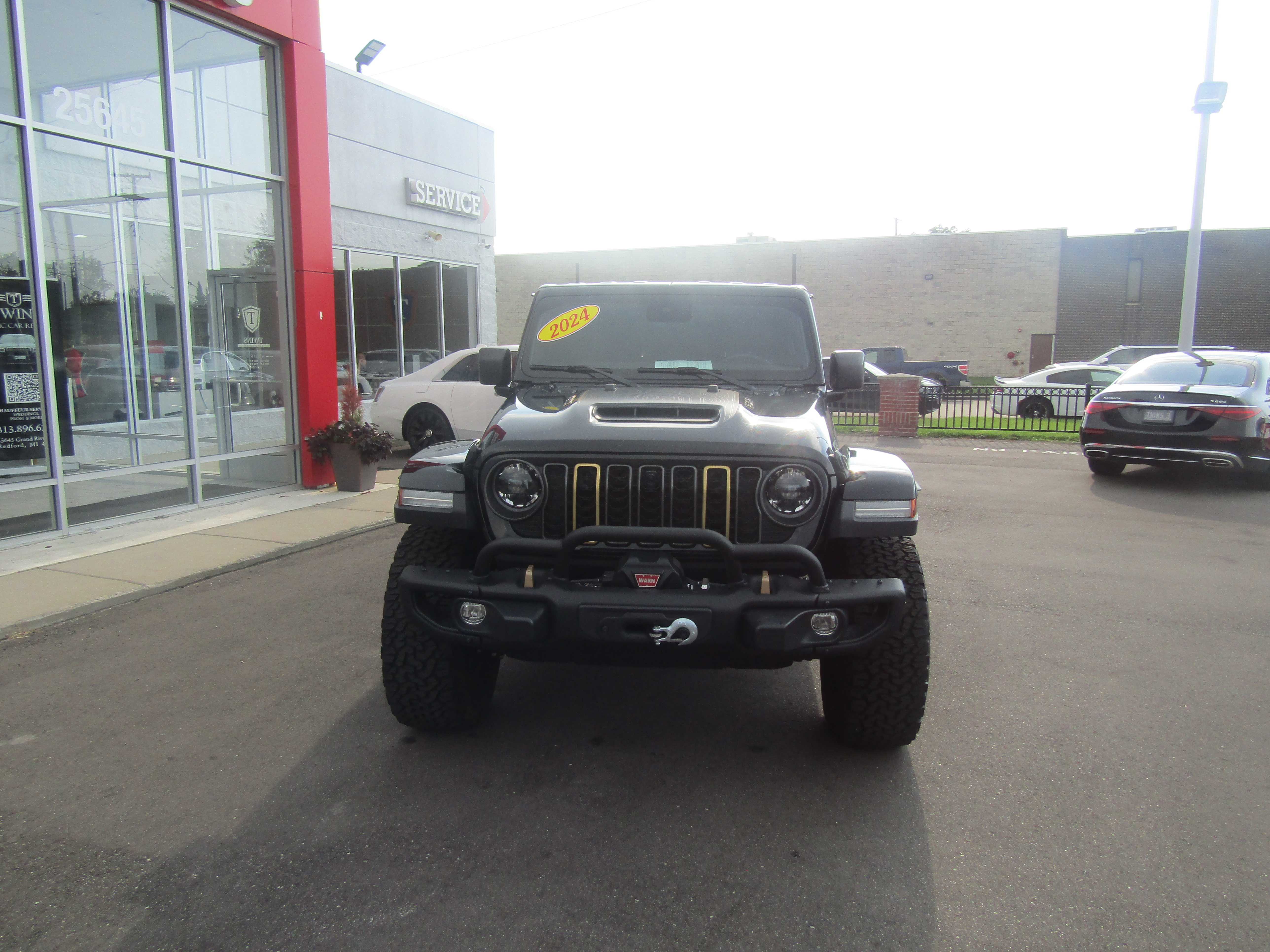 BLACK, 2024 JEEP WRANGLER 4 DOOR Thumnail Image 6