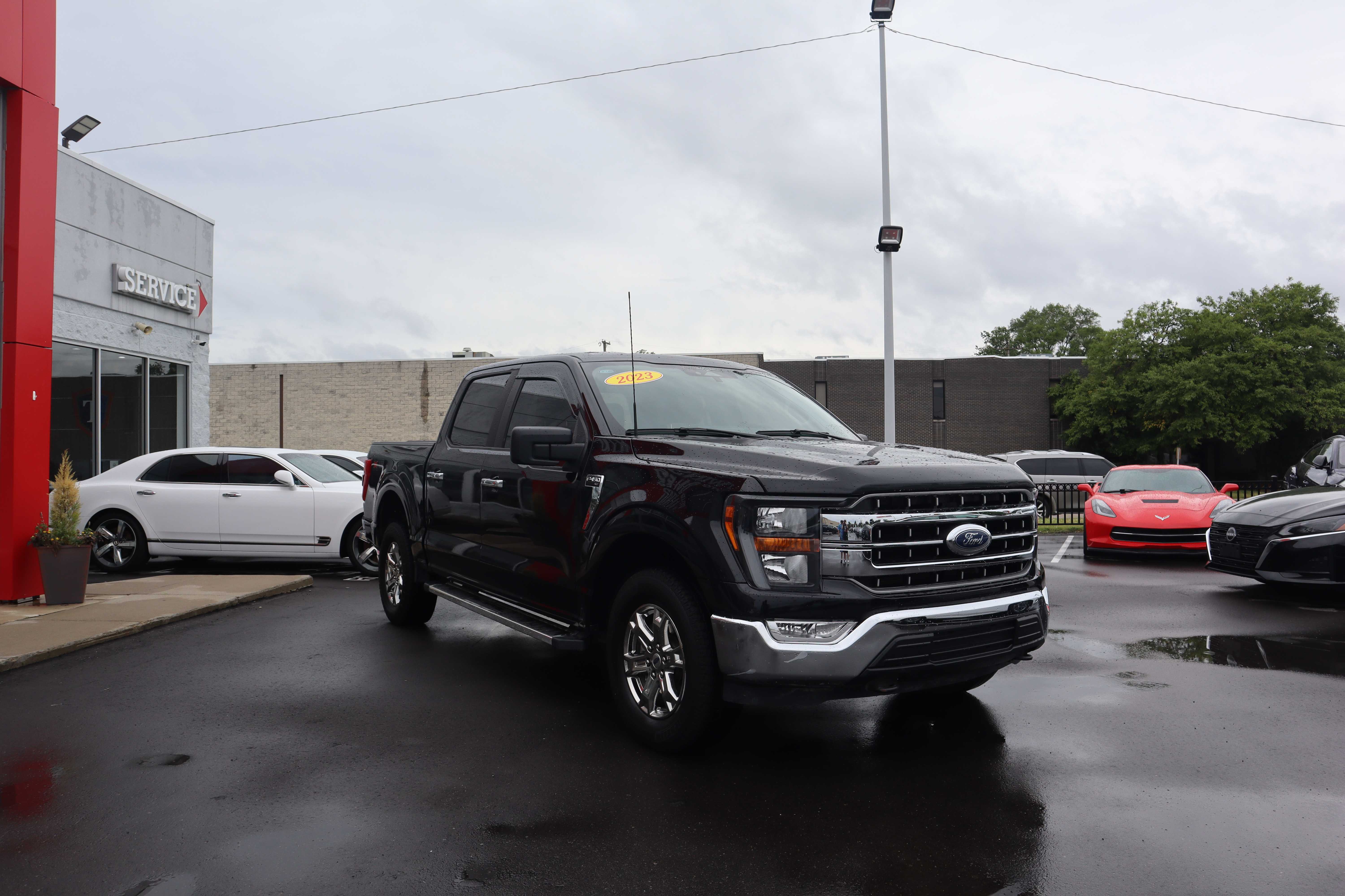 BLACK, 2023 FORD F150 SUPERCREW CAB Thumnail Image 4