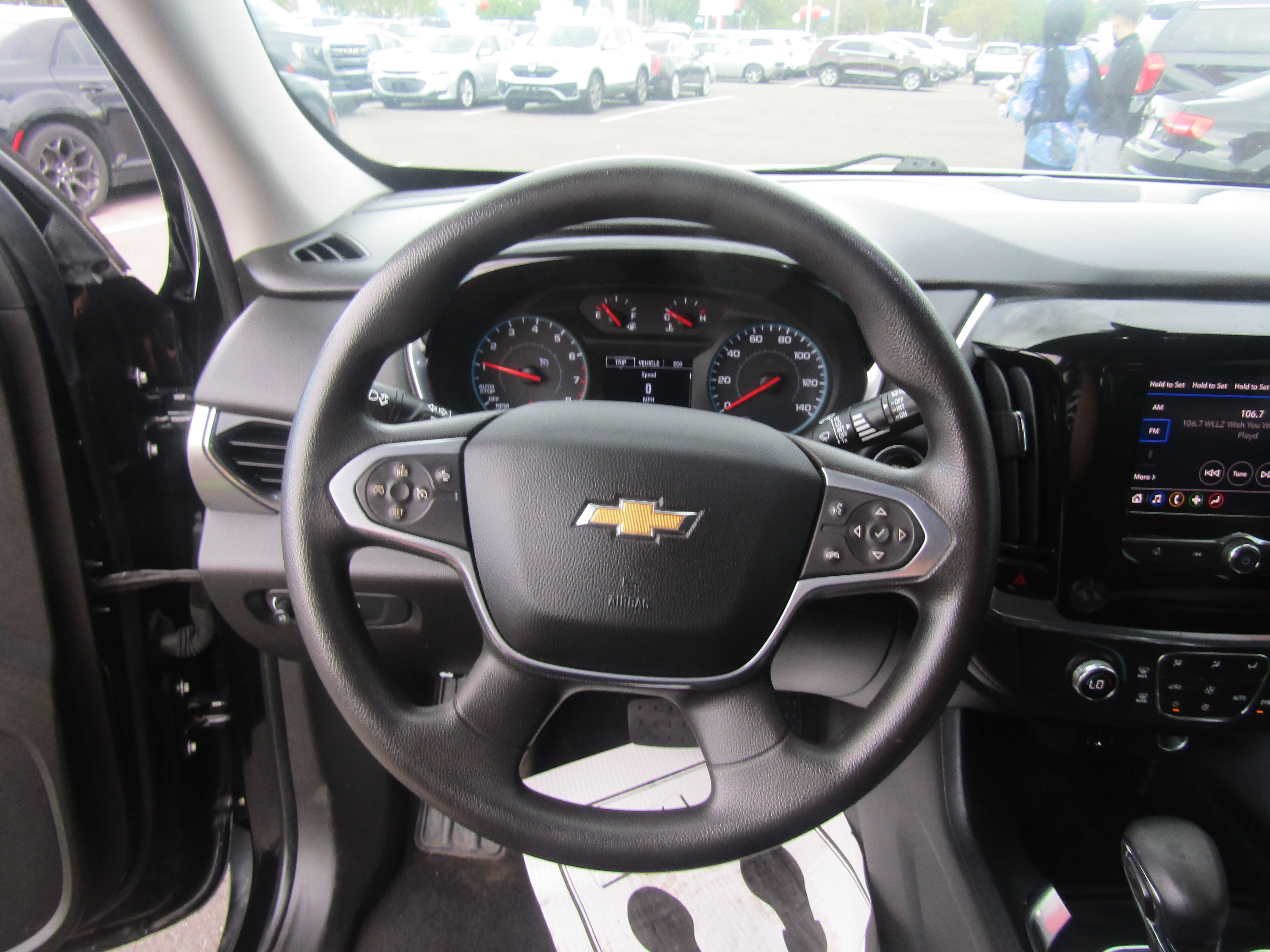 BLACK, 2021 CHEVROLET TRAVERSE Thumnail Image 12