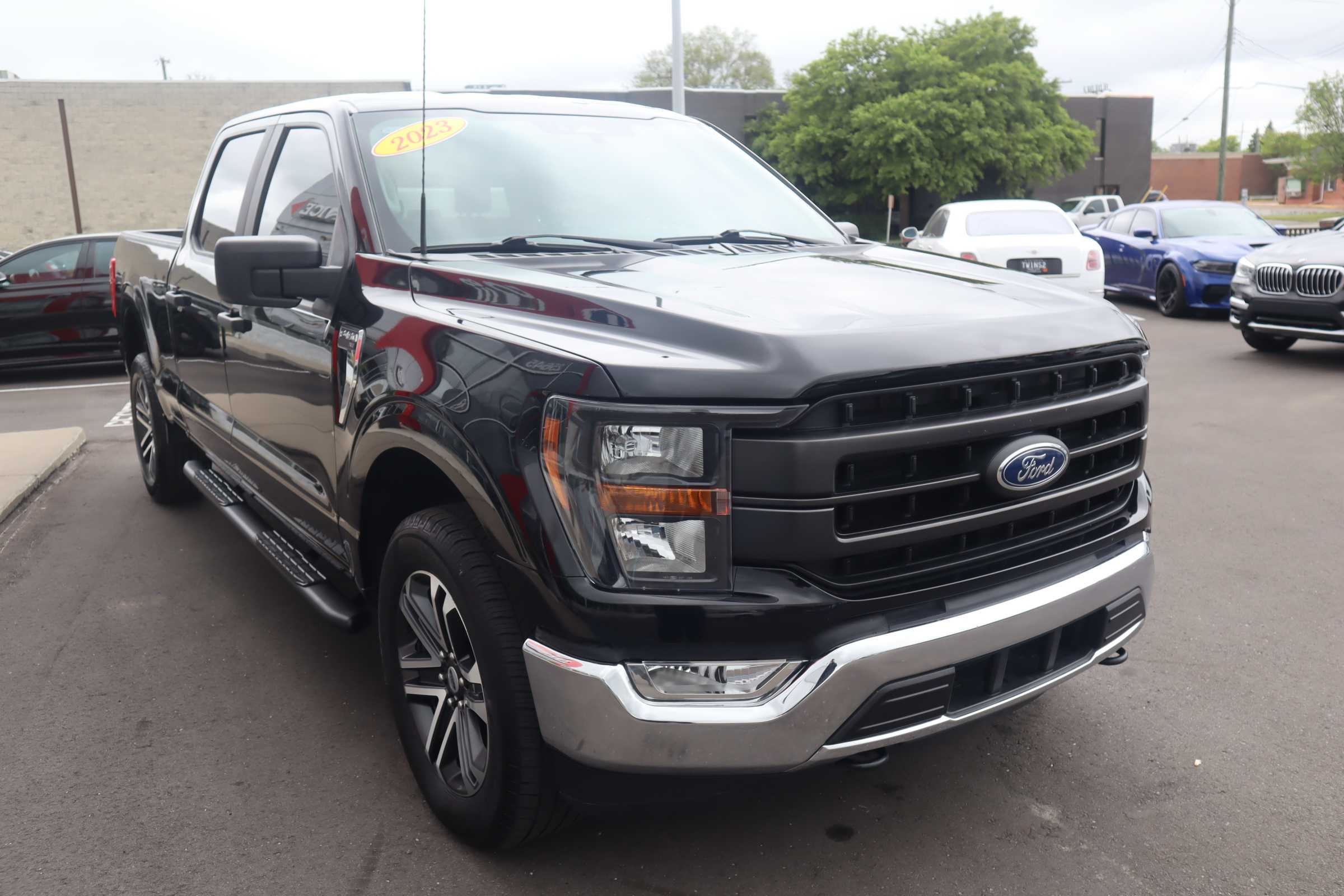 BLACK, 2023 FORD F150 SUPERCREW CAB Thumnail Image 7