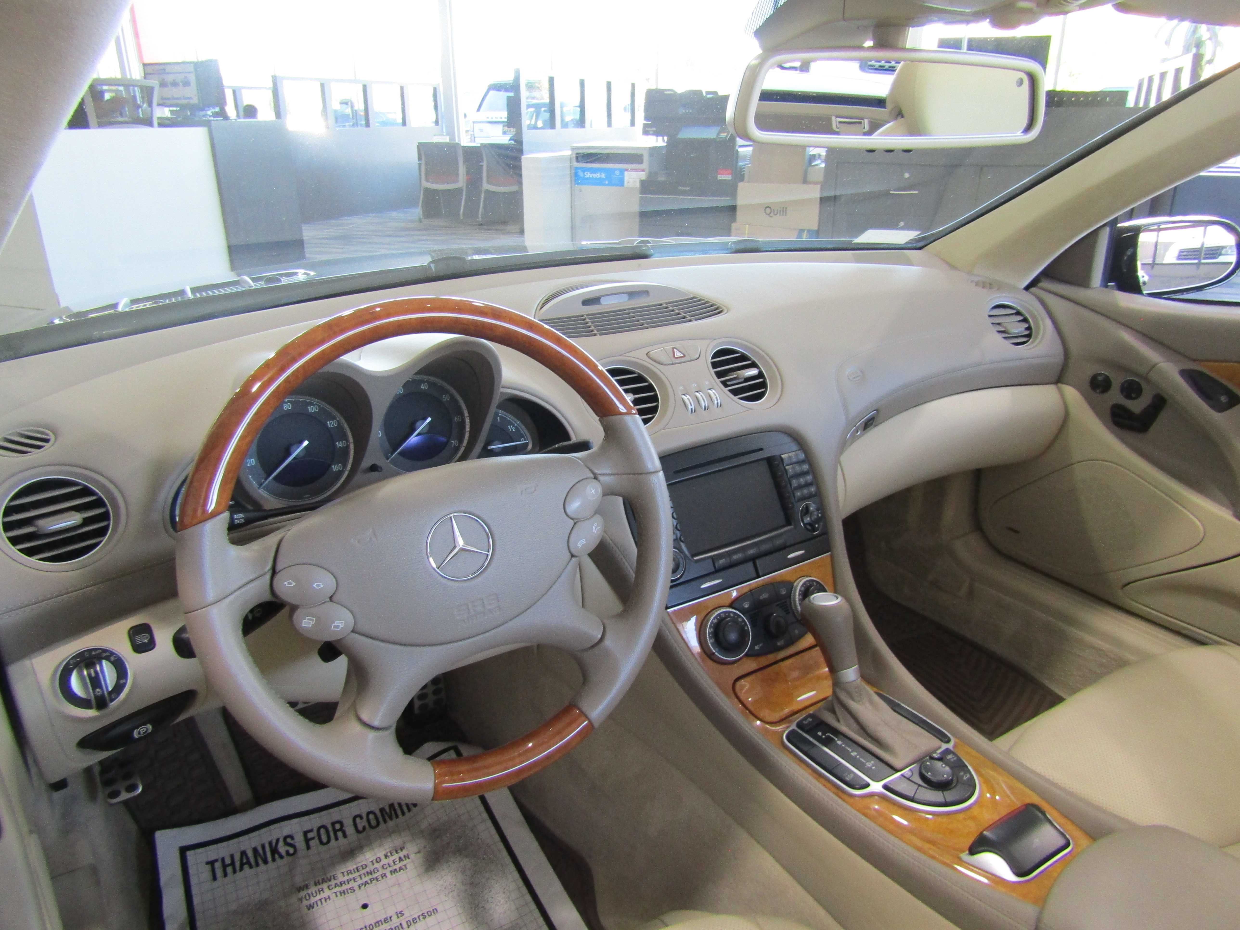BLACK, 2005 MERCEDES-BENZ SL-CLASS Thumnail Image 8