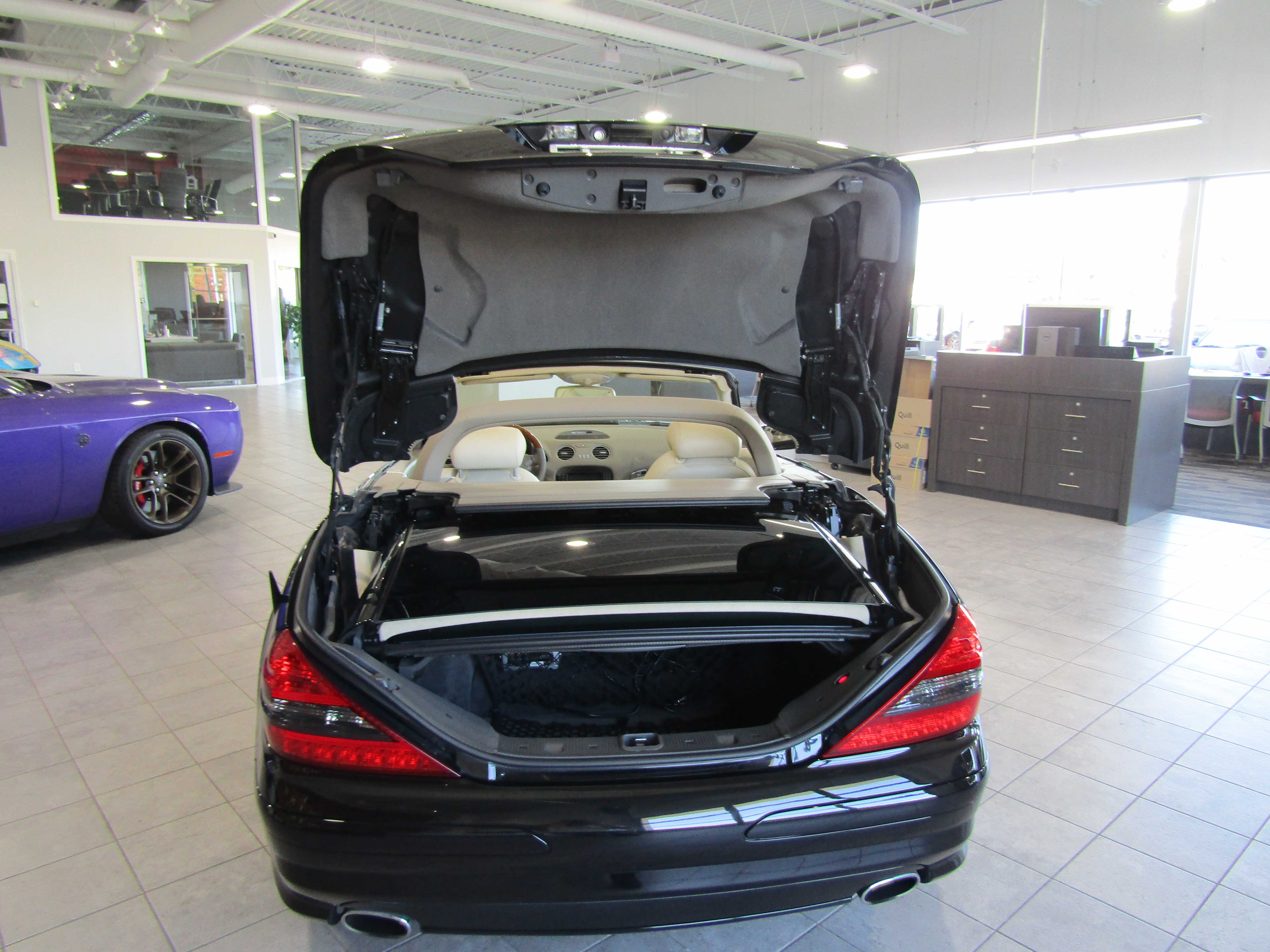 BLACK, 2005 MERCEDES-BENZ SL-CLASS Thumnail Image 11