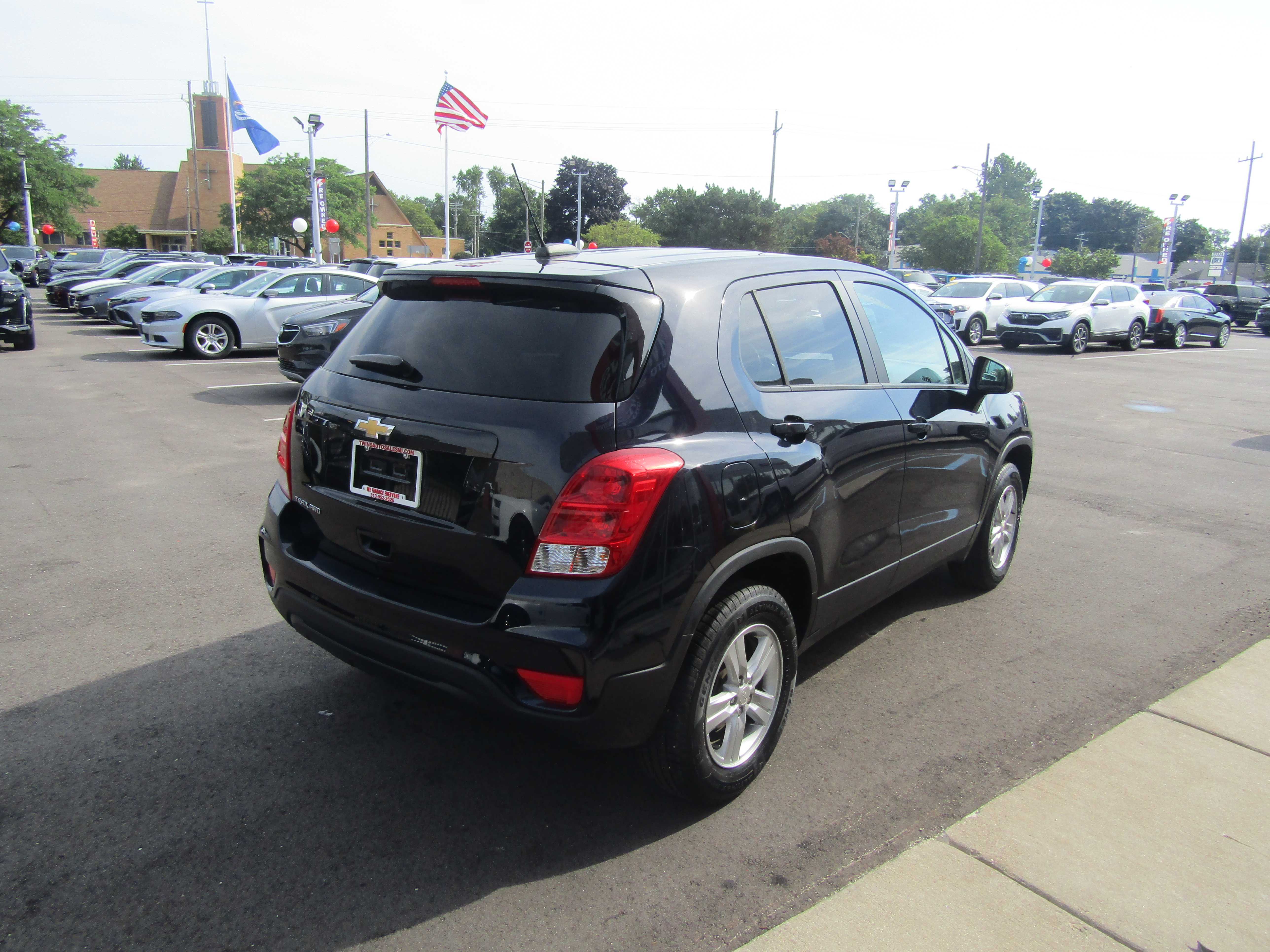 BLUE, 2021 CHEVROLET TRAX Thumnail Image 4