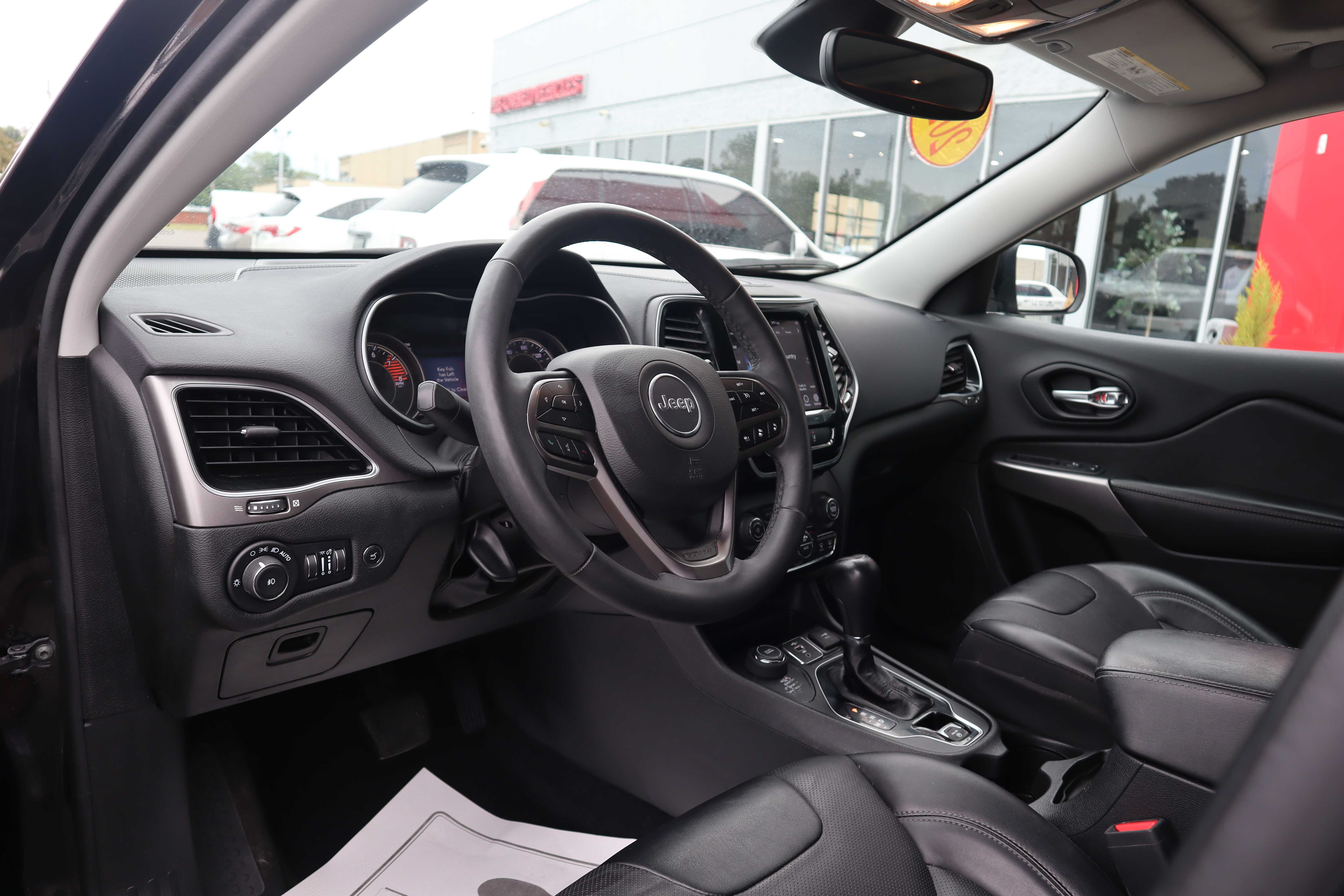 BLACK, 2022 JEEP CHEROKEE Thumnail Image 7