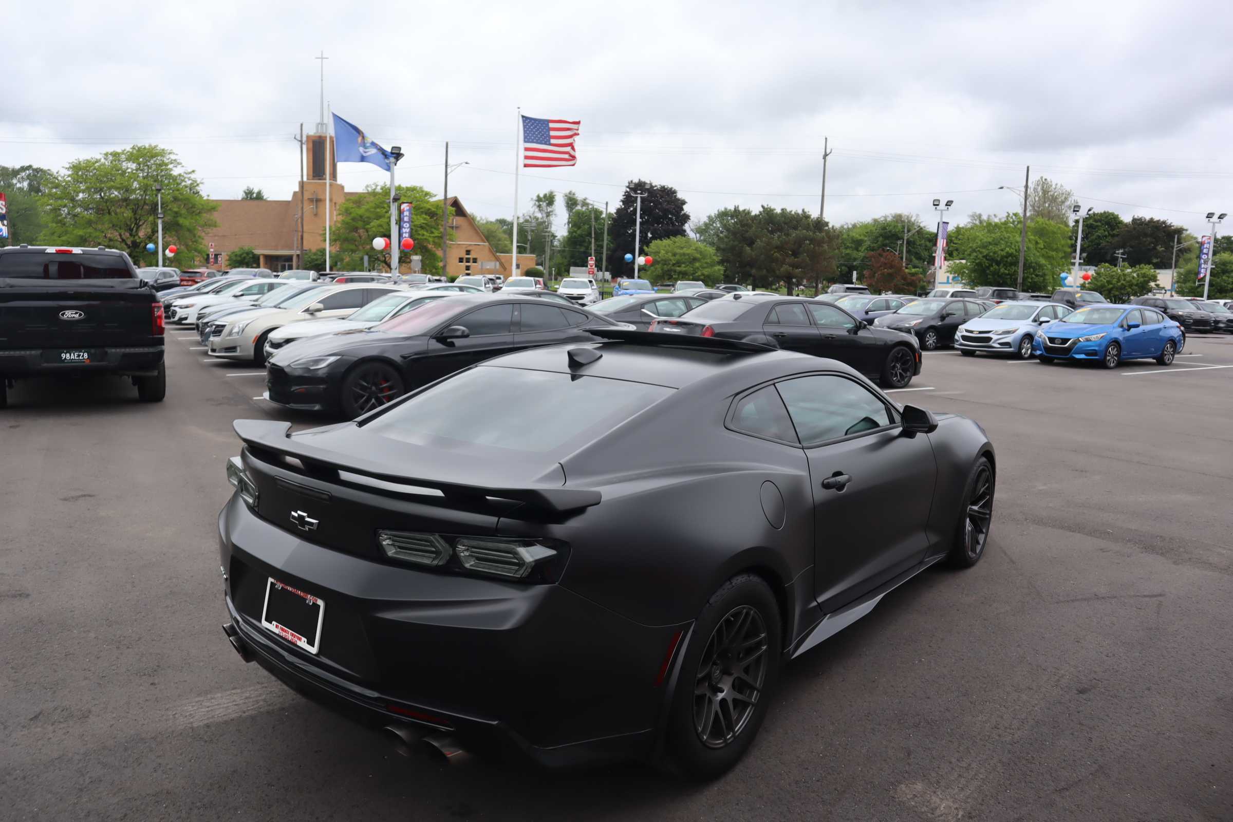 SILVER, 2018 CHEVROLET CAMARO Thumnail Image 4