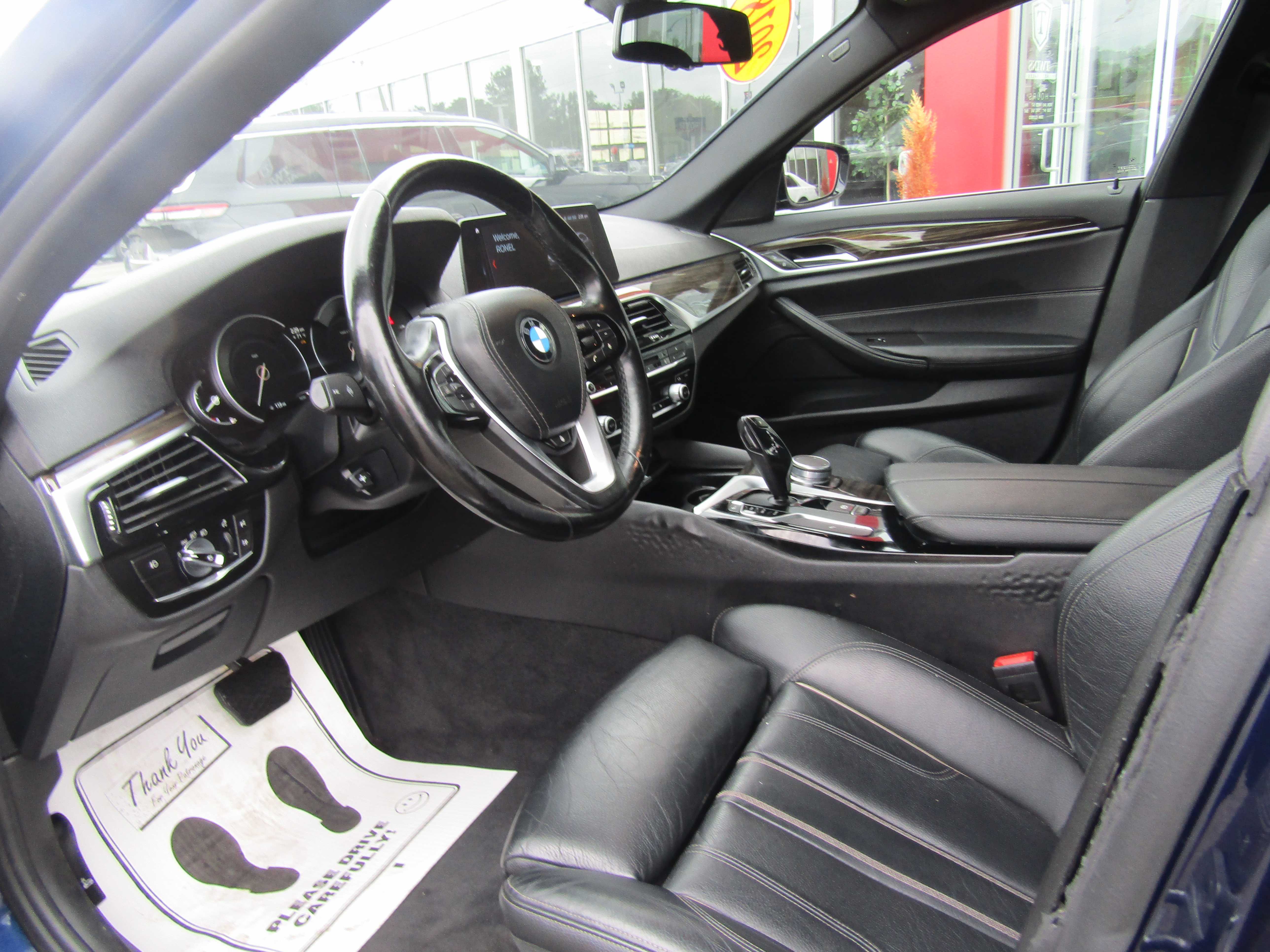 BLUE, 2018 BMW 5 SERIES Thumnail Image 7