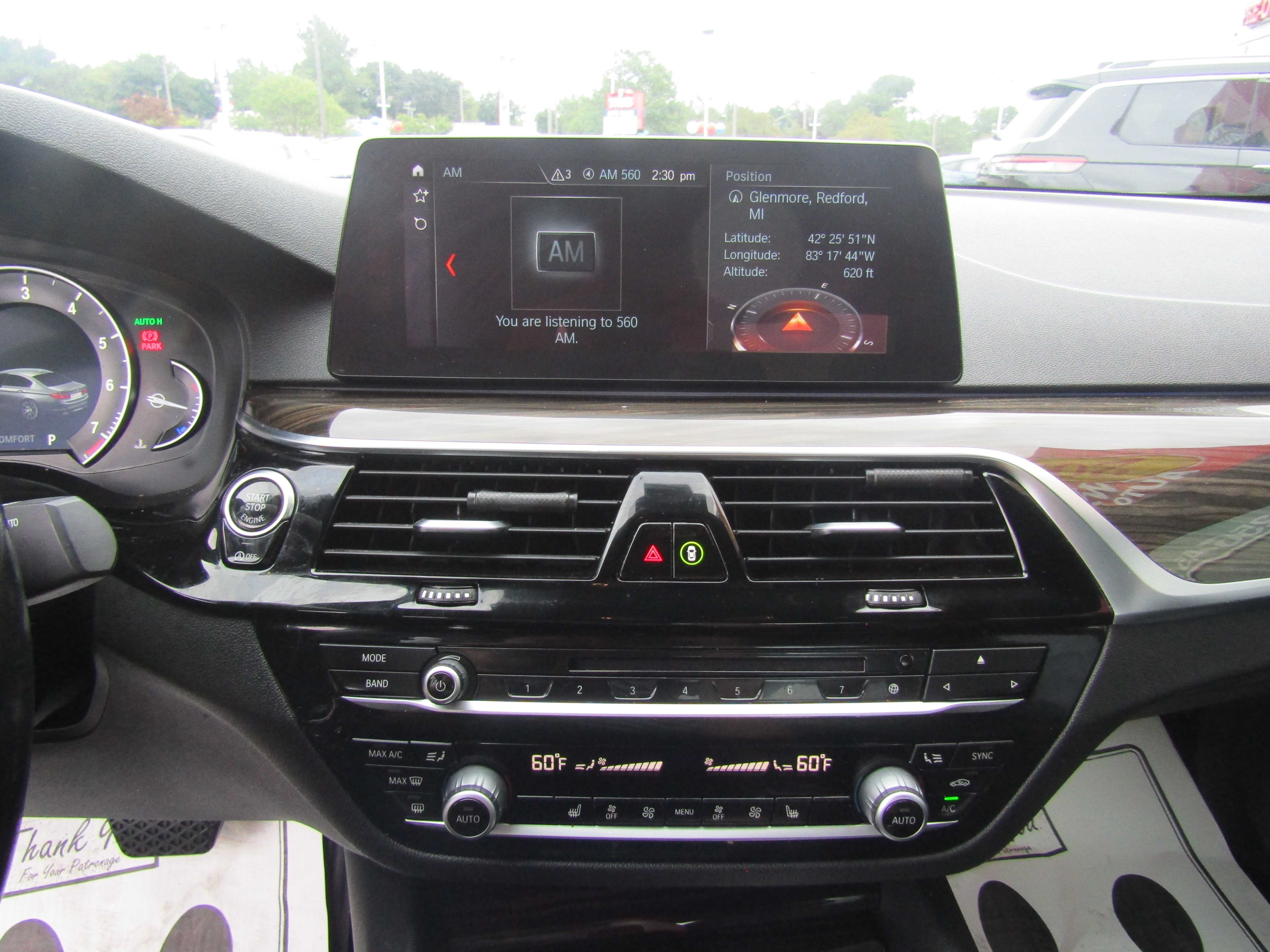 BLUE, 2018 BMW 5 SERIES Thumnail Image 12