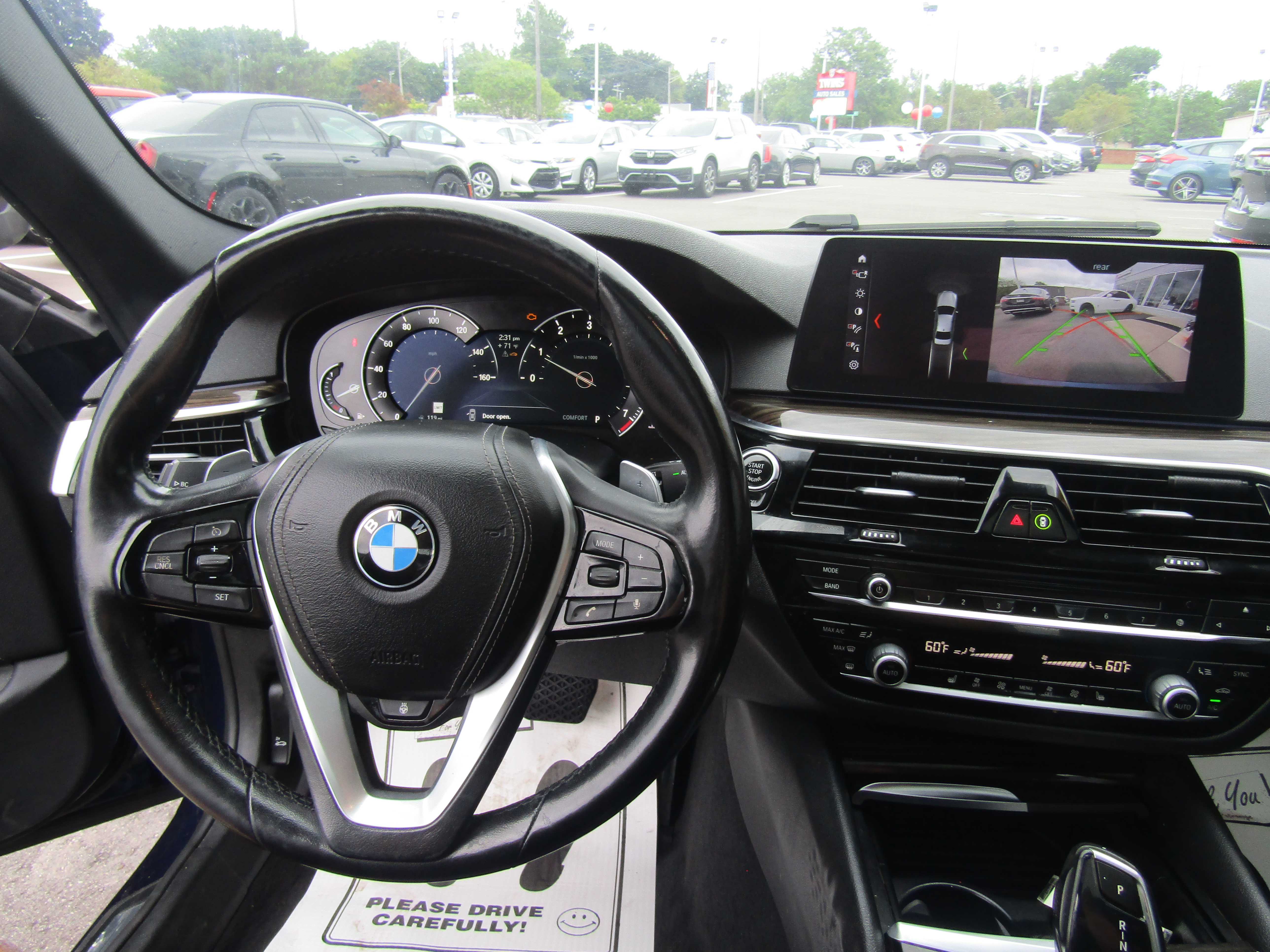 BLUE, 2018 BMW 5 SERIES Thumnail Image 20