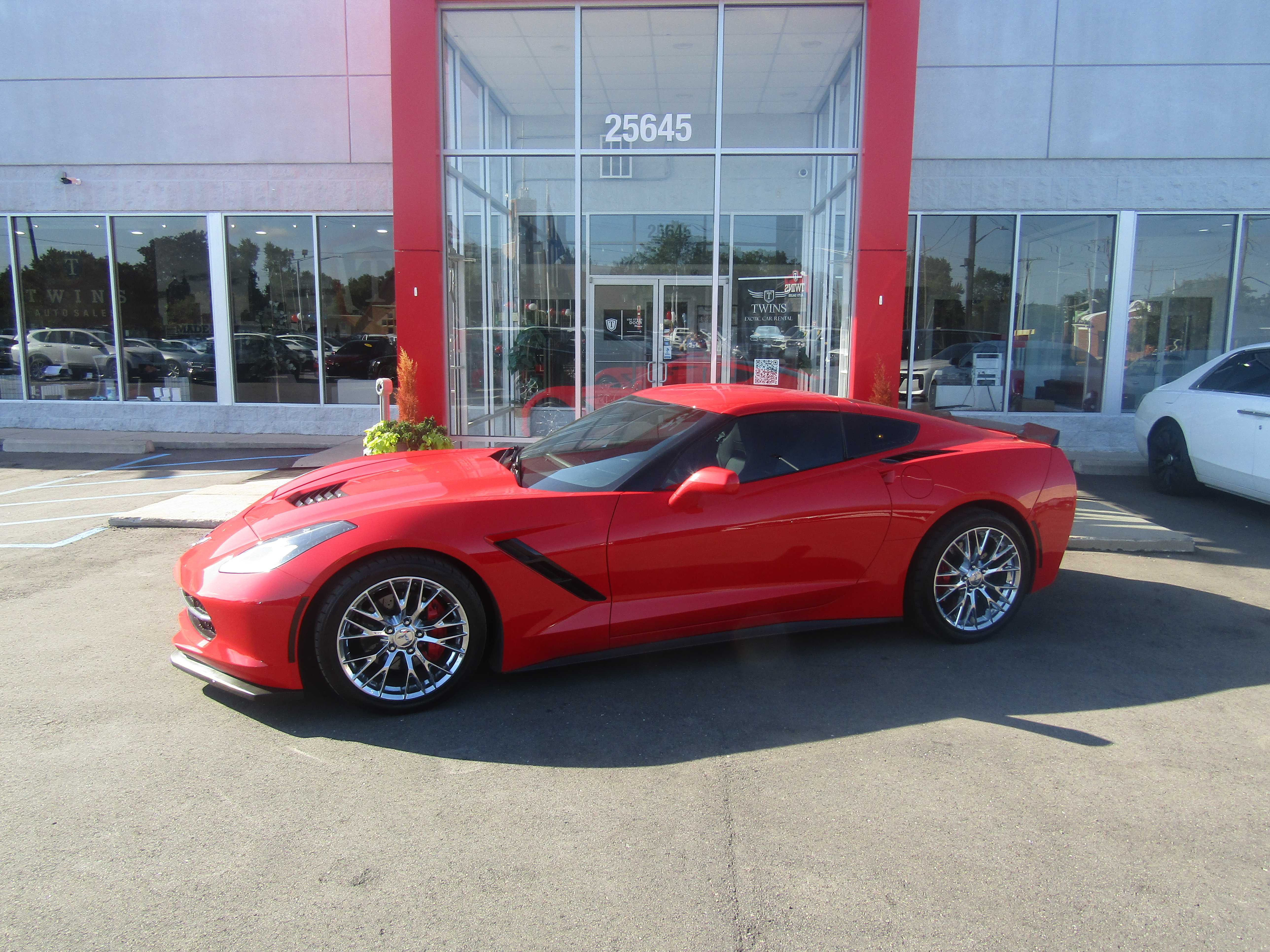 RED, 2017 CHEVROLET CORVETTE Thumnail Image 2